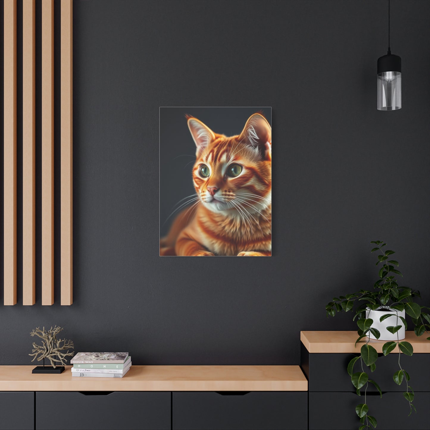 Supreme Orange Cat Art Collection Wall Art & Canvas Print