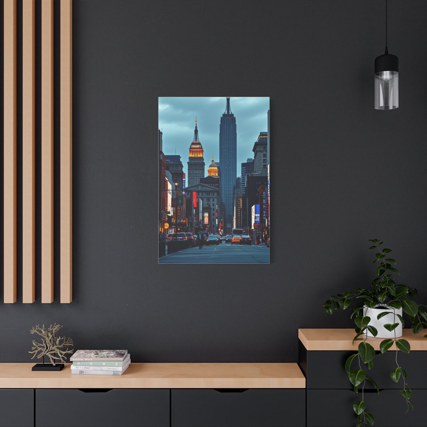 City Lights Euphoria Art Wall Art & Canvas Print