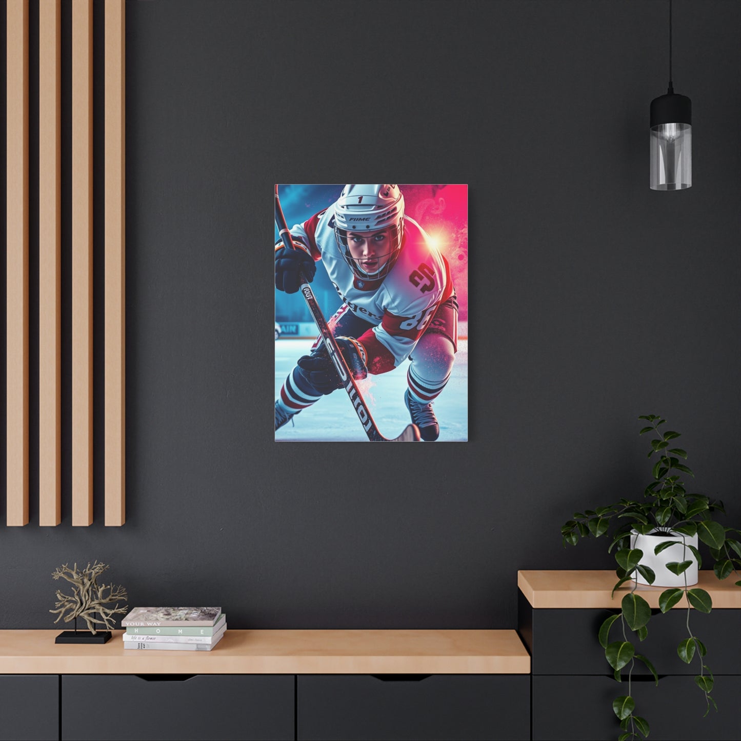 Hockey Art Refined Canvas Wall Art & Canvas Print