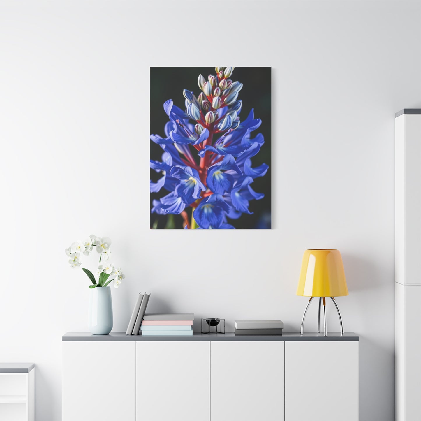 Elite Bluebonnet Flower Art Supreme Canvas Gallery Wall Art & Canvas Print