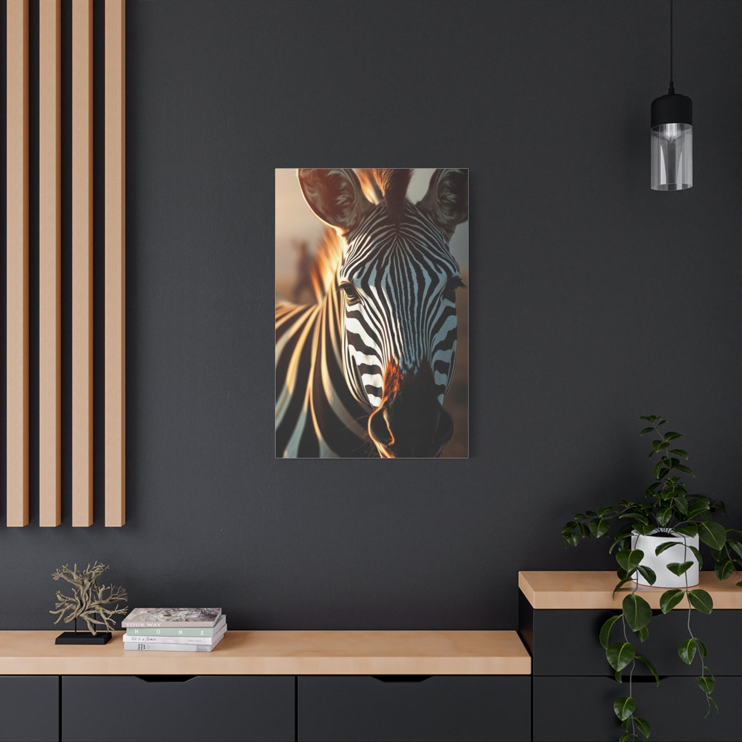 Masterpiece Zebra Art Vision Wall Art & Canvas Print
