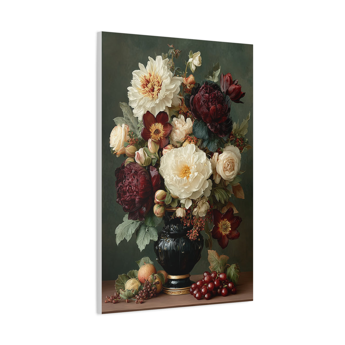 Classic Floral Still Life Elegance Wall Art & Canvas Print