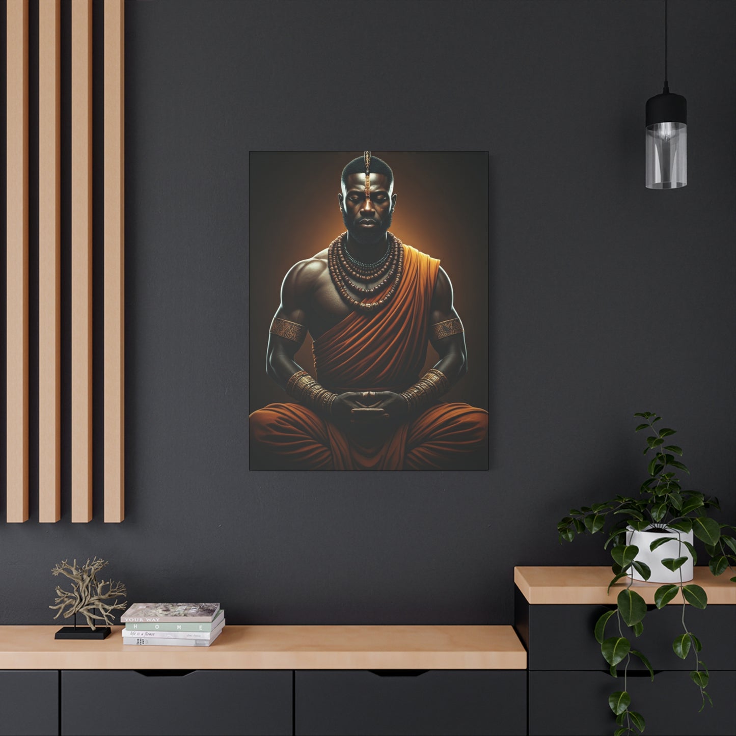 Meditative Warrior King Wall Art & Canvas Prints
