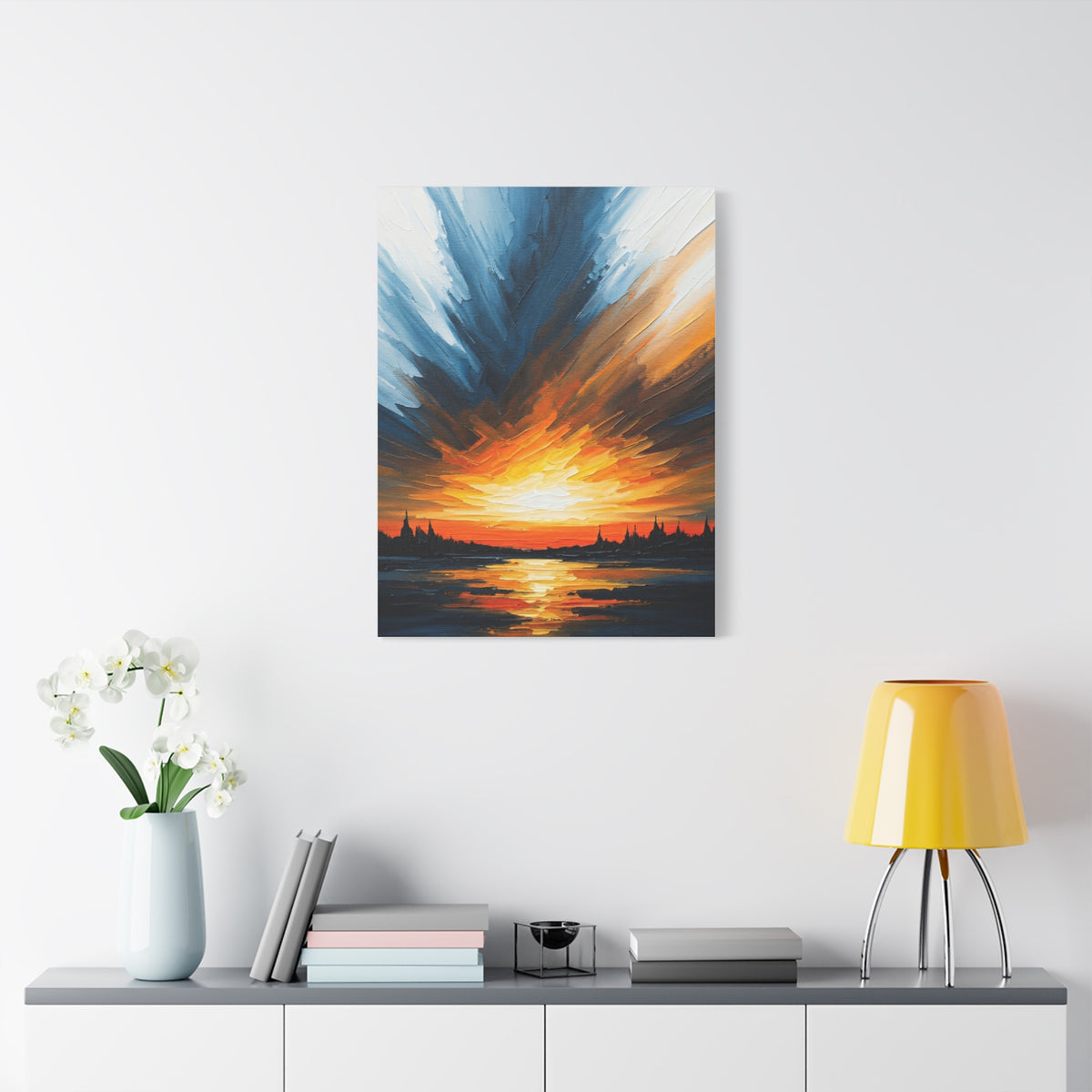 Dramatic Sunset Burst Wall Art & Canvas Prints