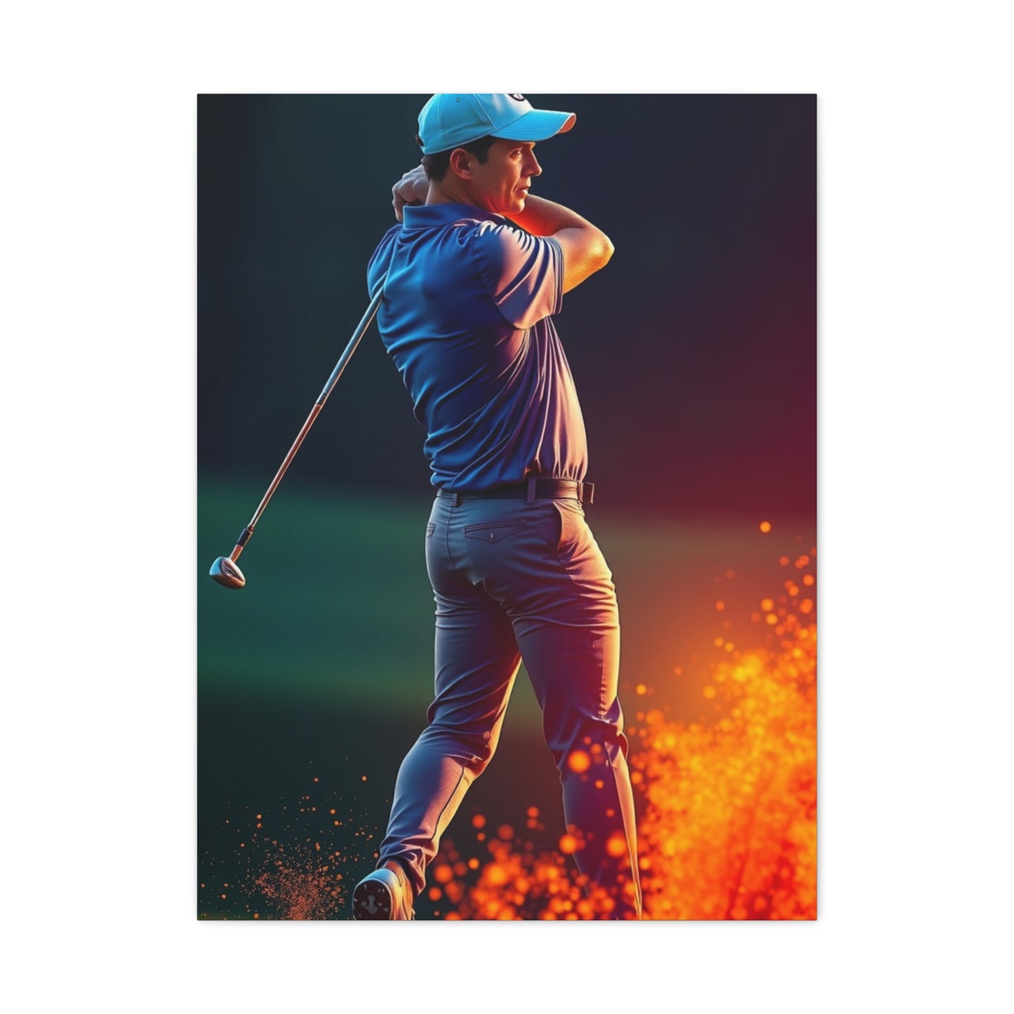 Verdant Swing Elegance Wall Art & Canvas Print