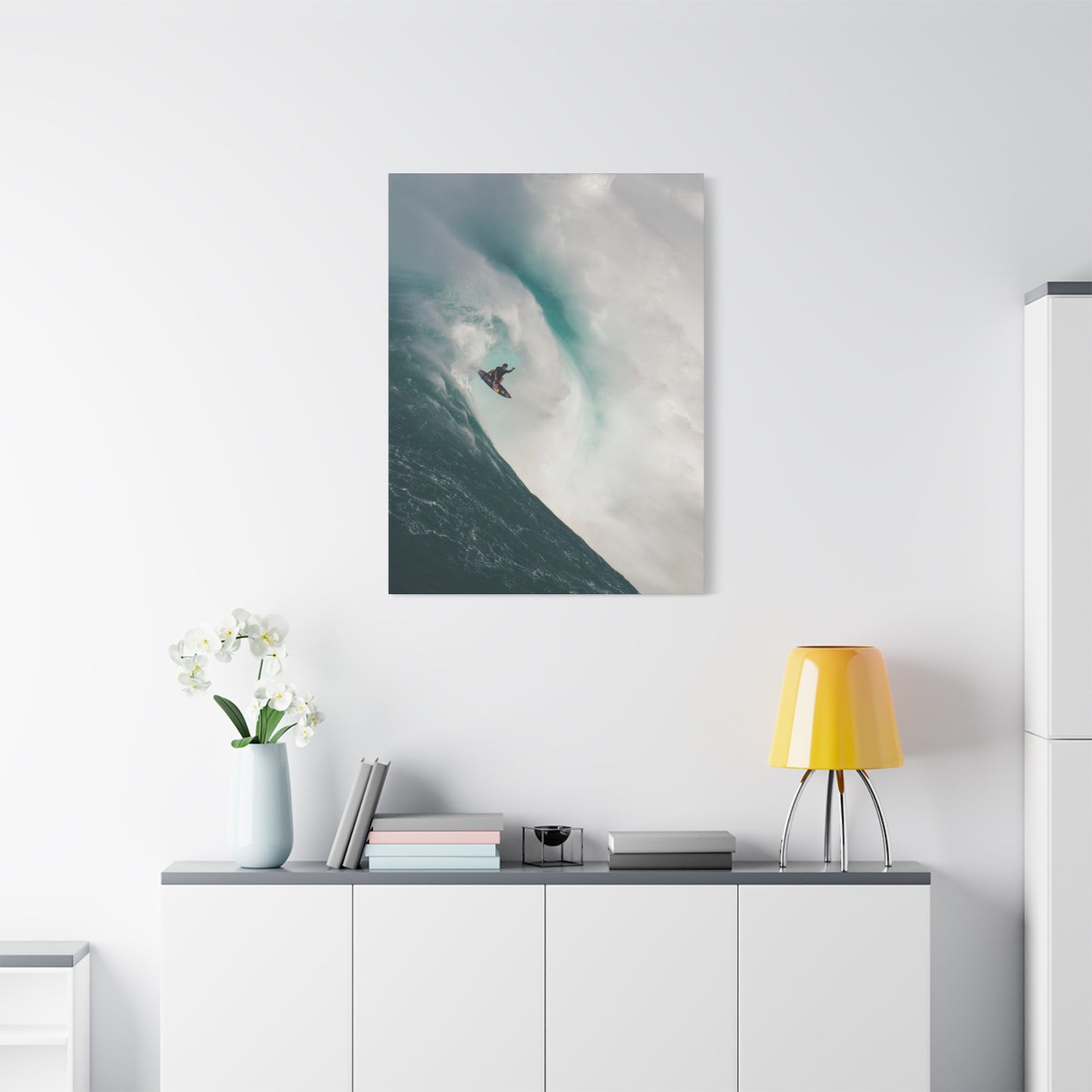 Huge Surfing Wave Wall Art & Canvas Prints
