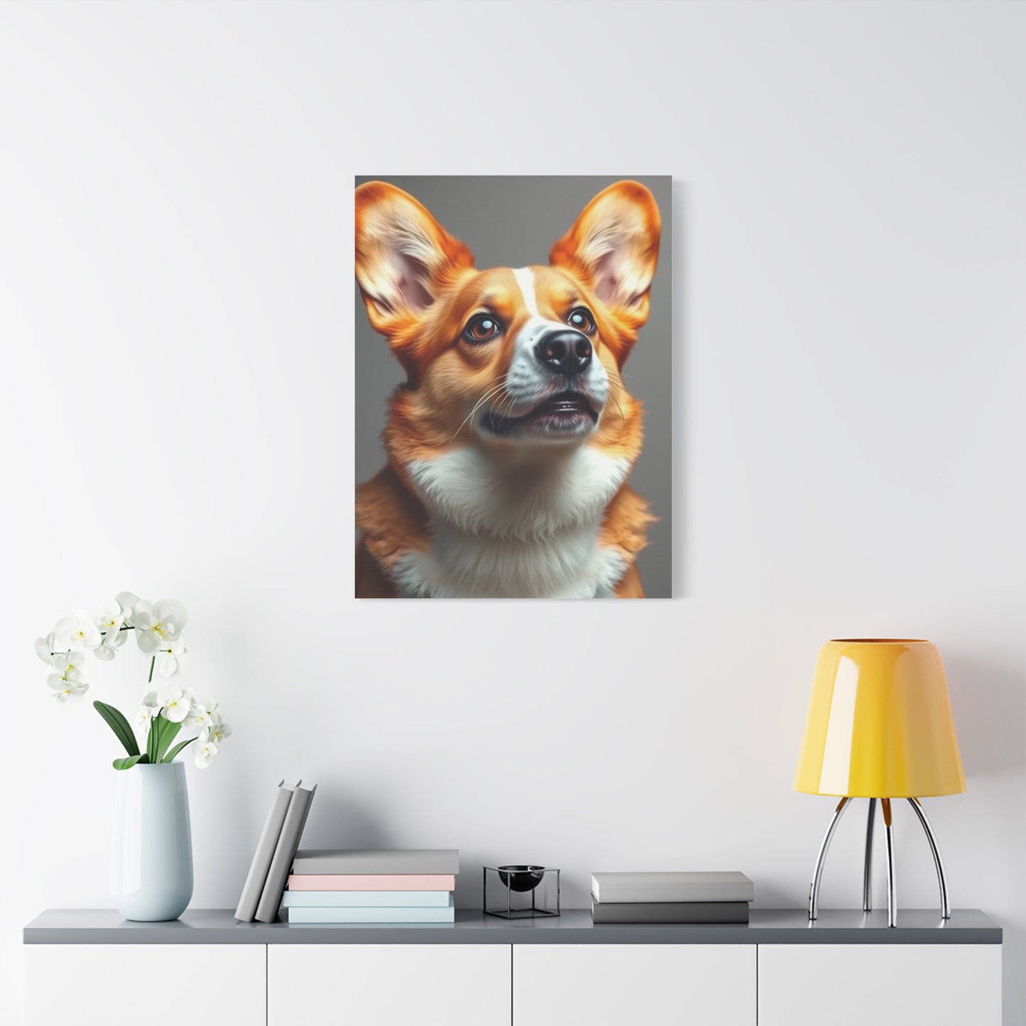 Corgi Dog Art Supreme Canvas Wall Art & Canvas Print