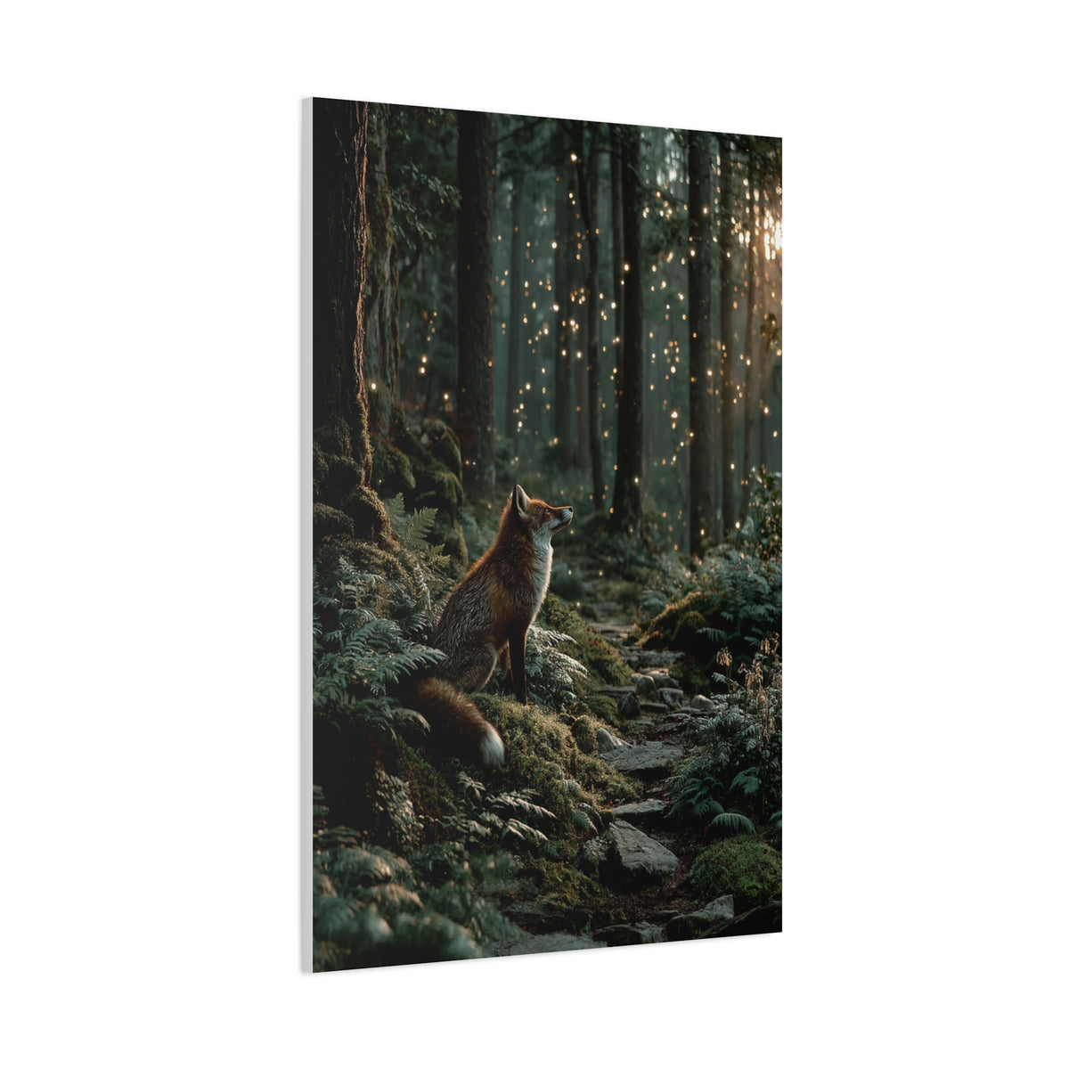 Enchanted Forest Fox Wall Art & Canvas Print