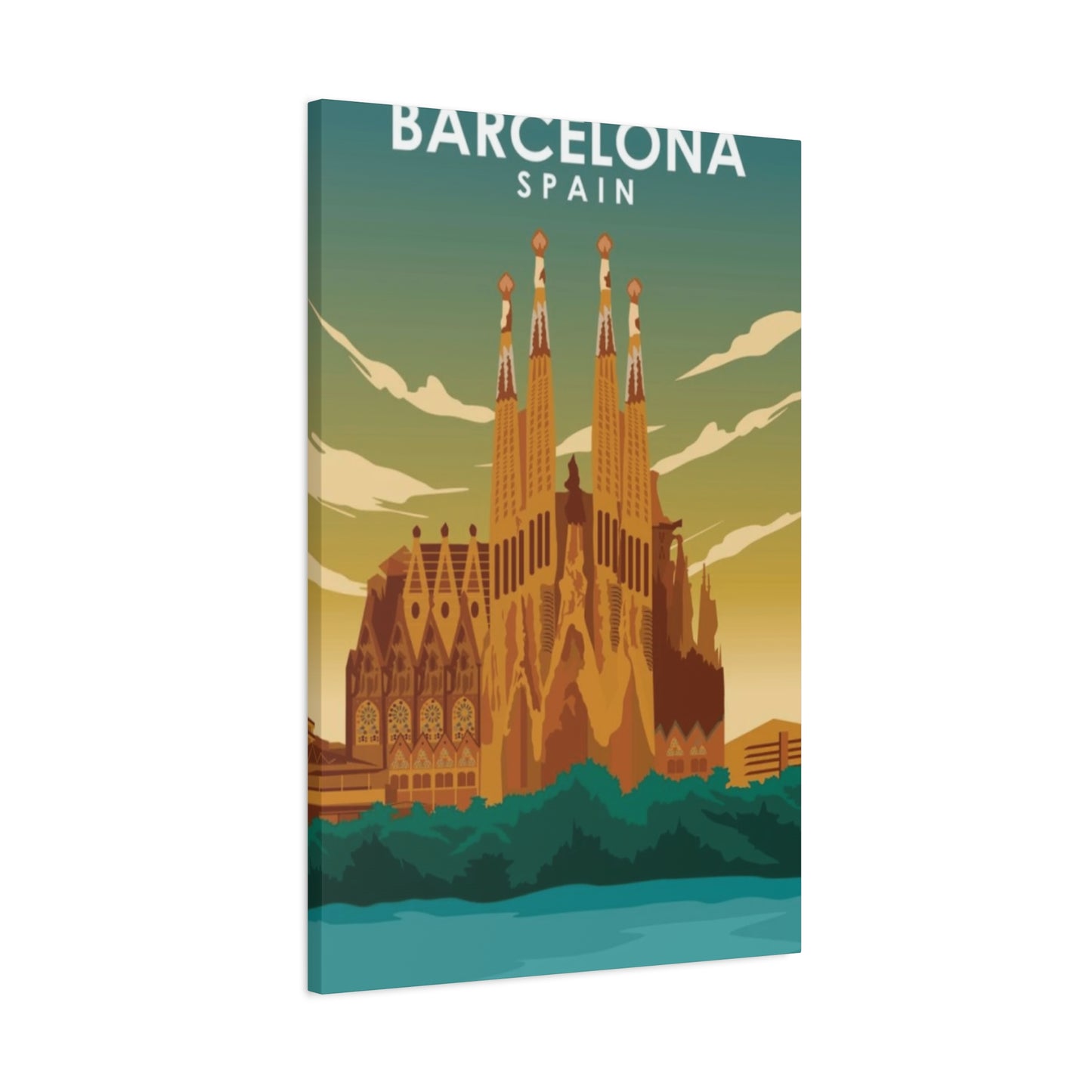 Barcelona Spain Wall Art & Canvas Prints
