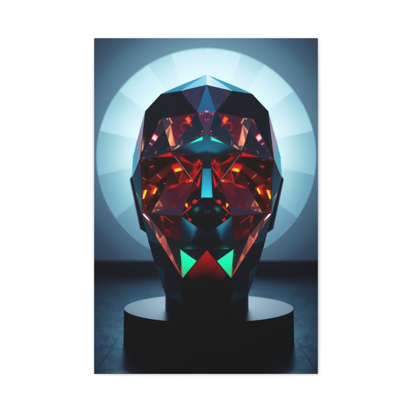 Harmonious Geometric Expression Wall Art & Canvas Print