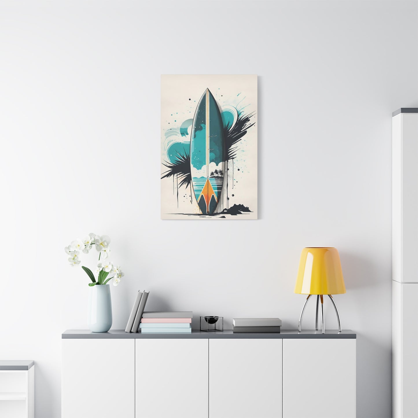 Surf Board Poster Wall Art & Canvas Prints