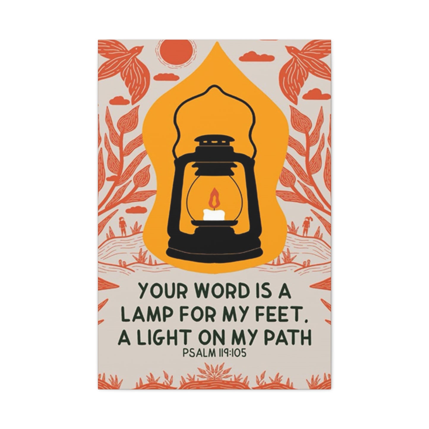 Candle Light Quote Poster Wall Art & Canvas Prints