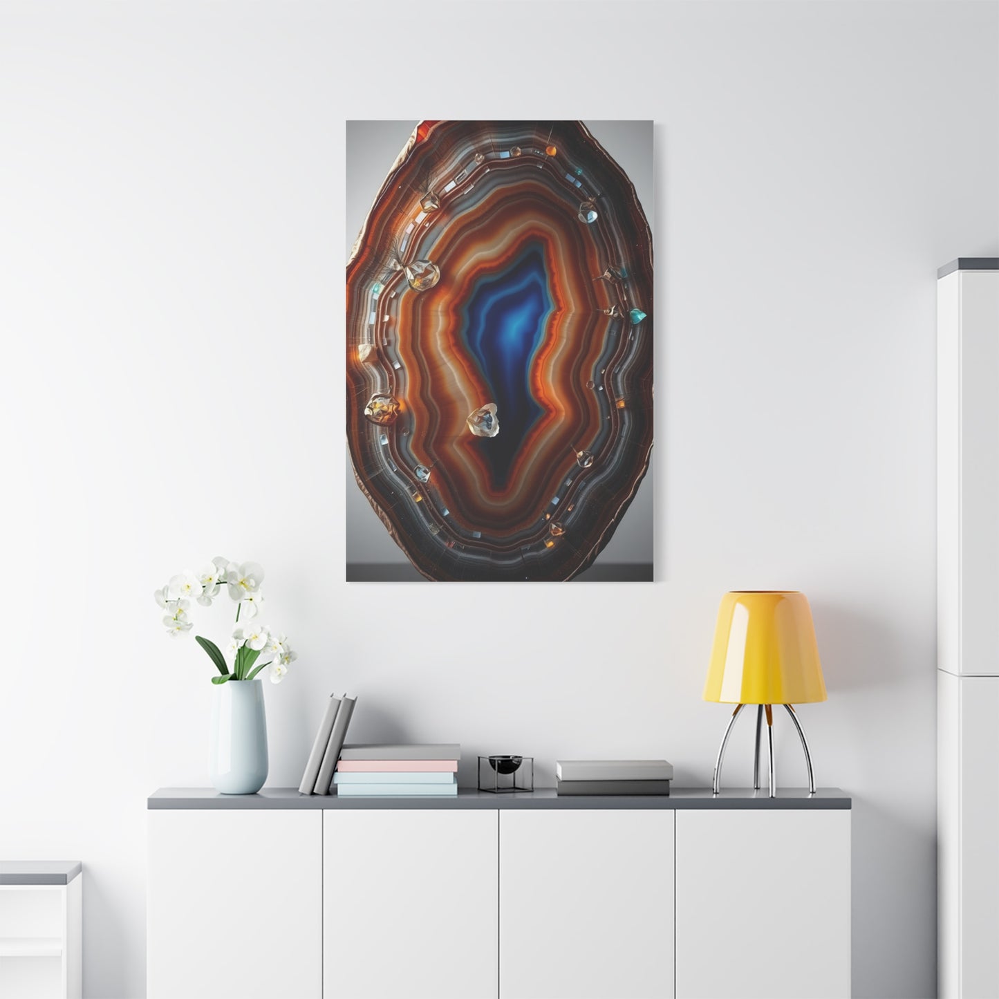 Agates, Geodes & Minerals Art Supreme Canvas Gallery Wall Art & Canvas Print