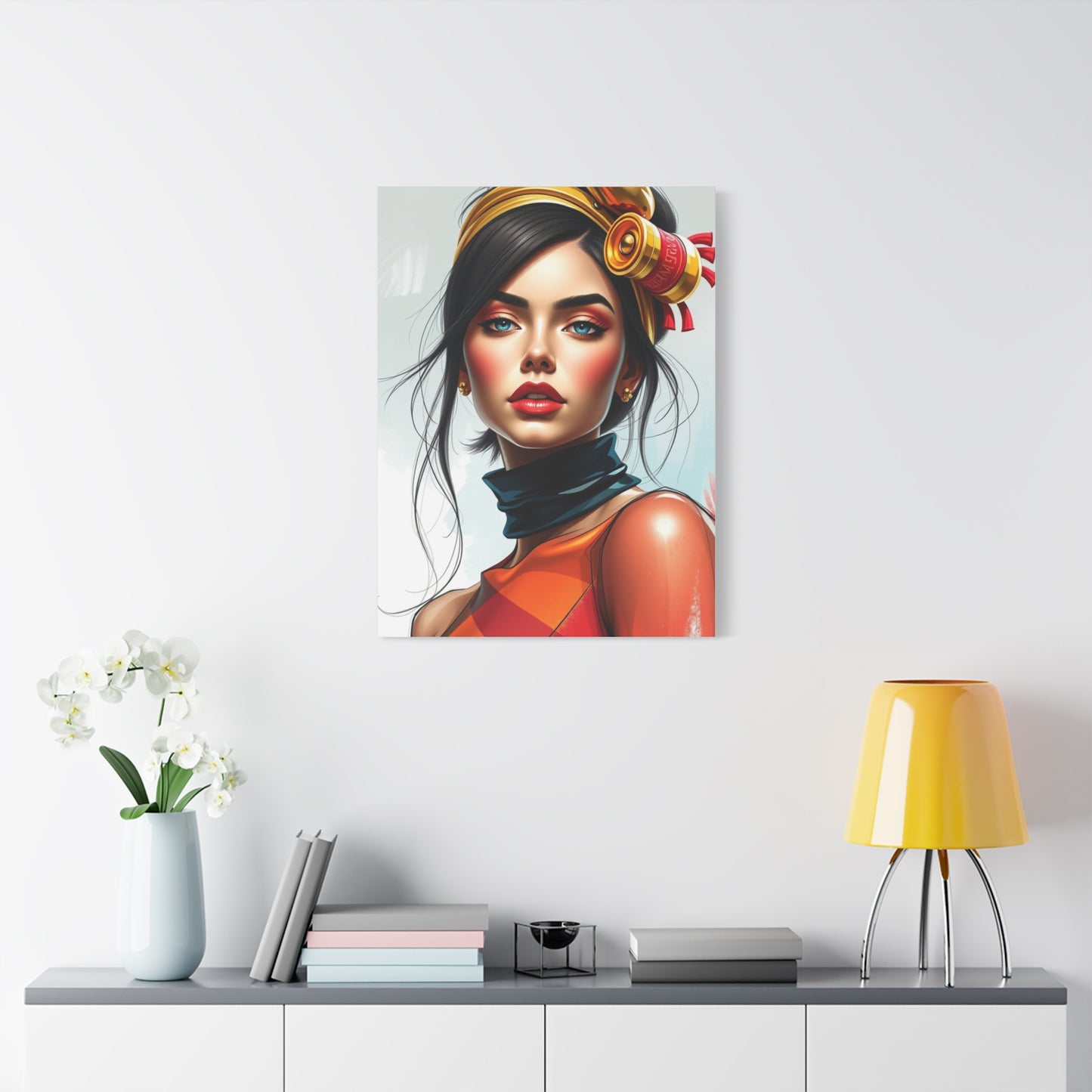Fashion Illustration & Drawings Art Luxury Canvas Wall Art & Canvas Print