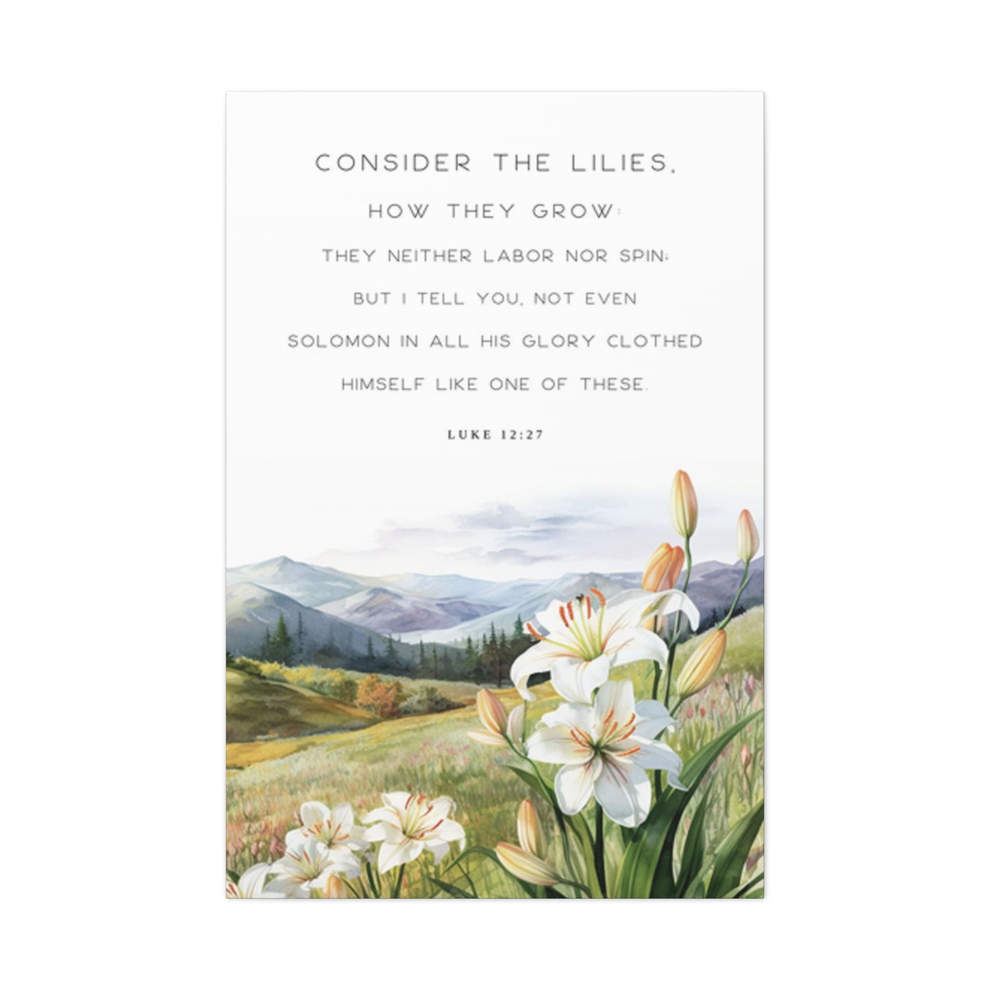 Meadows And Scripture Wall Art & Canvas Prints