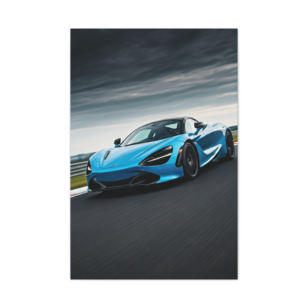 McLaren 720S High-Speed Circuit Attack Wall Art & Canvas Prints