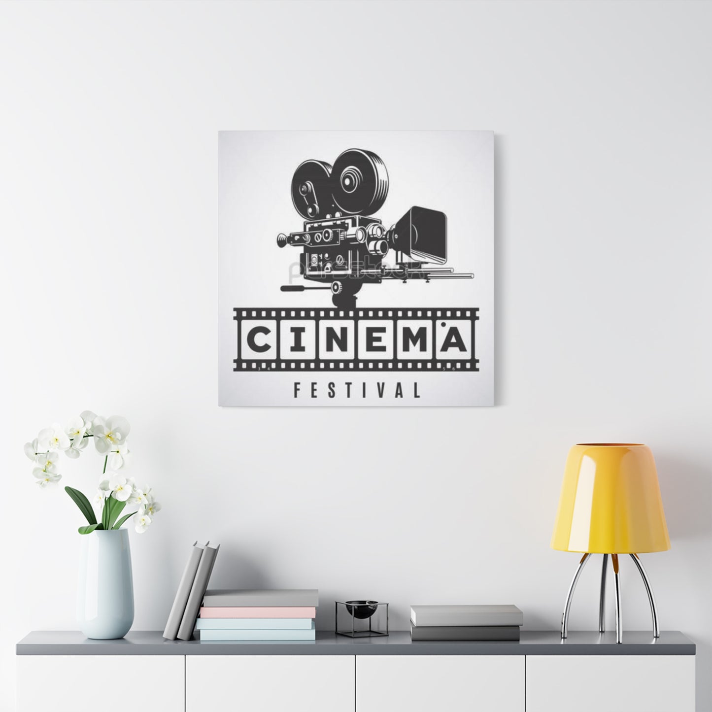 Cinema Festival Graffiti Wall Art & Canvas Prints