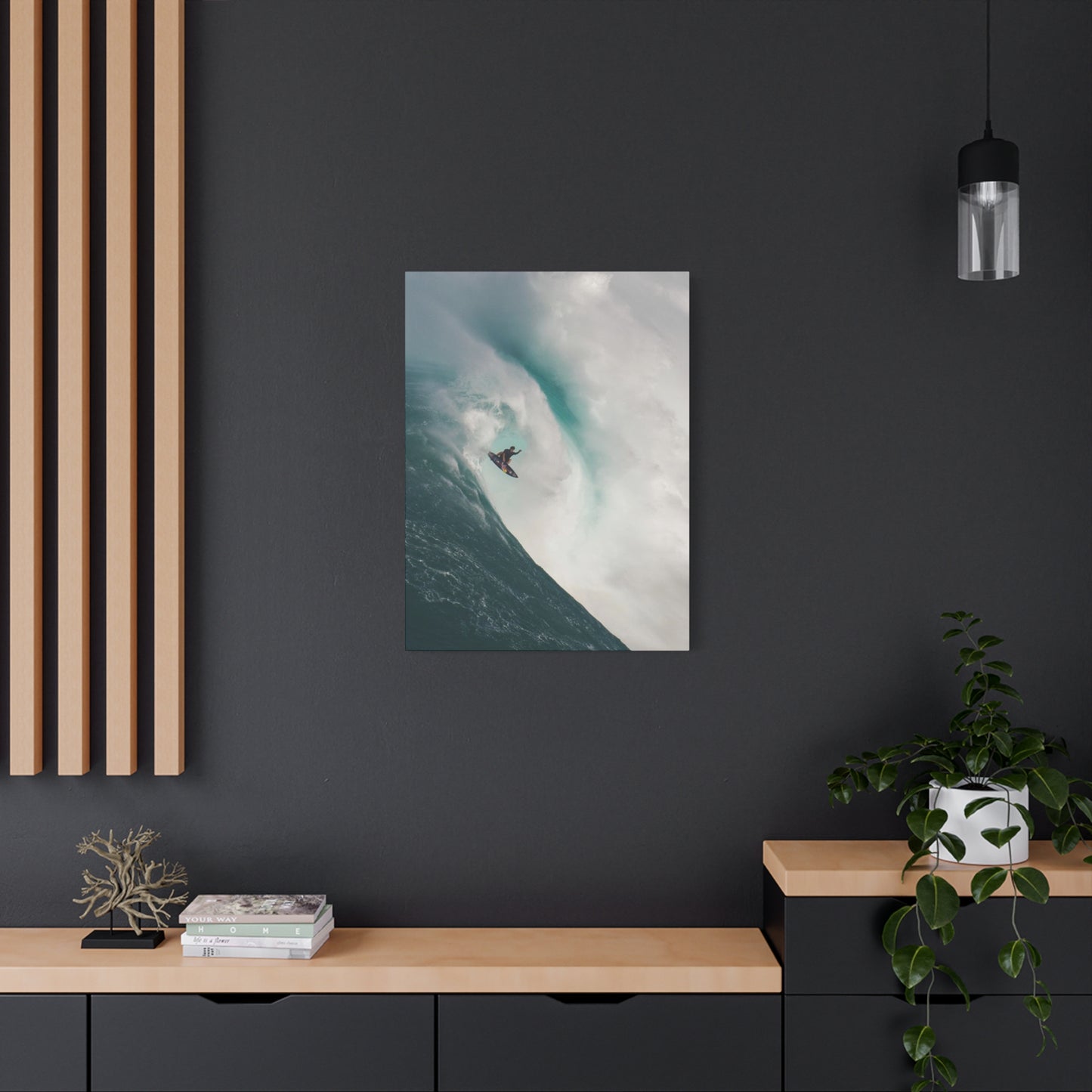 Huge Surfing Wave Wall Art & Canvas Prints