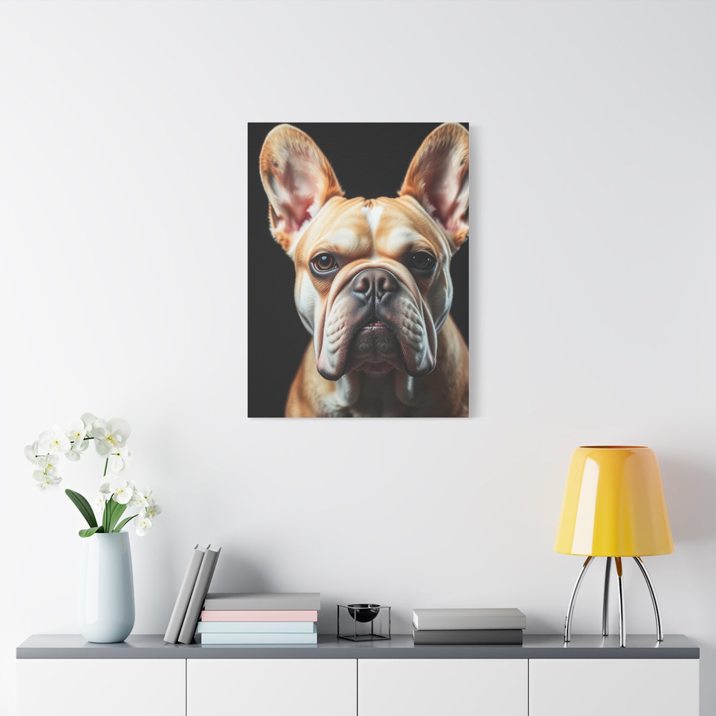 Elite French Bulldog Art Vision Wall Art & Canvas Print