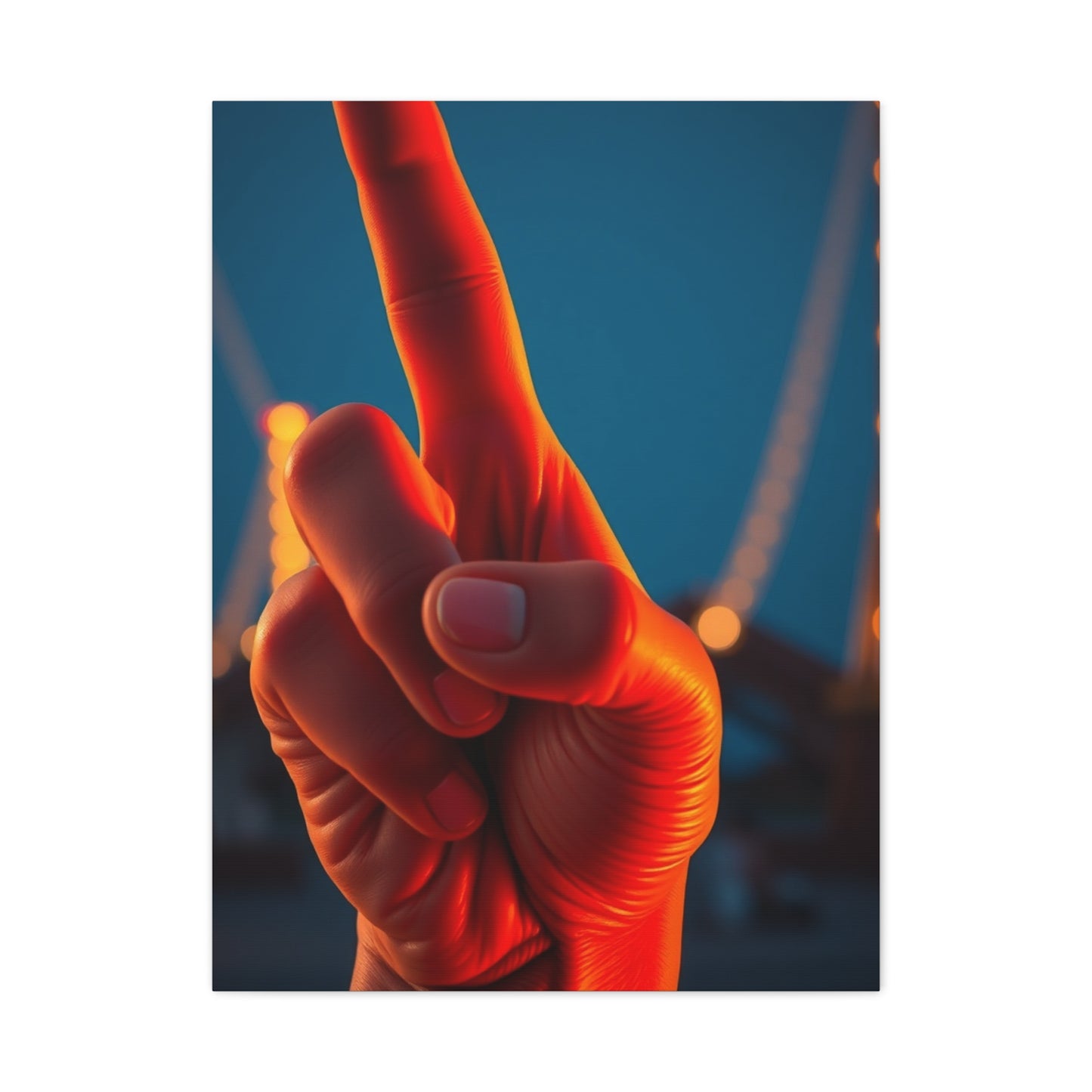 Peace Sign Art Luxury Canvas Wall Art & Canvas Print