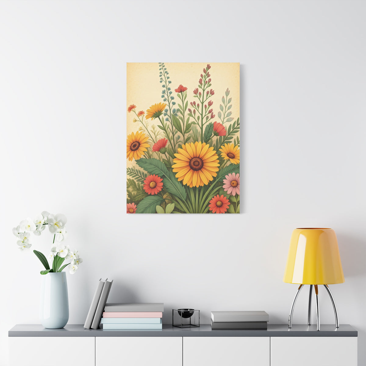 Desert Wildflower Harmony Wall Art & Canvas Prints