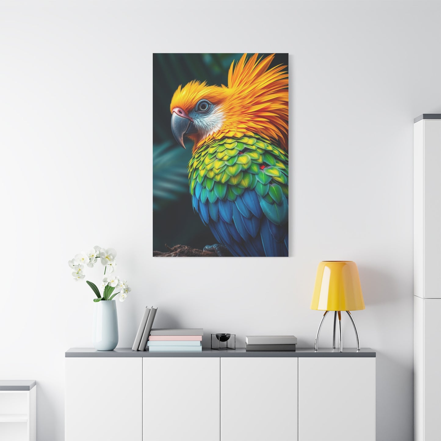 Elite Tropical Birds Art Vision Wall Art & Canvas Print