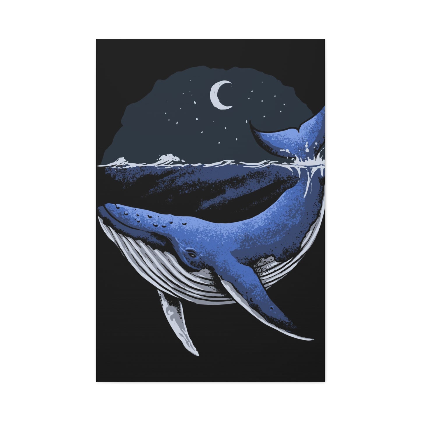 Blue Whale Wall Art & Canvas Prints