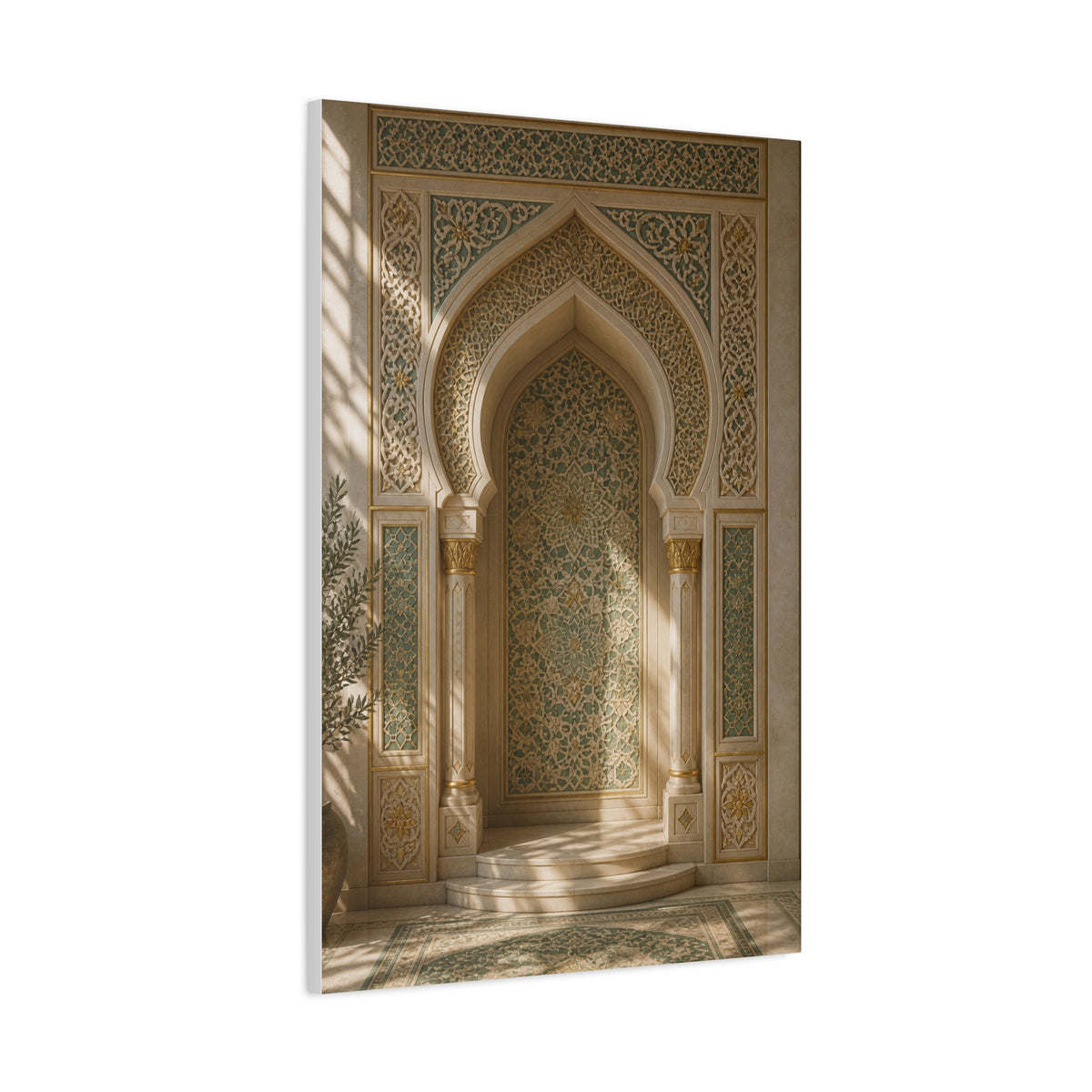 Mihrab Sacred Architectural Niche Wall Art & Canvas Print