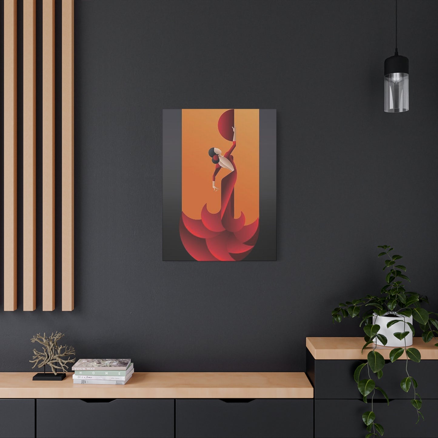 Spain Abstract Dance Poster Wall Art & Canvas Prints