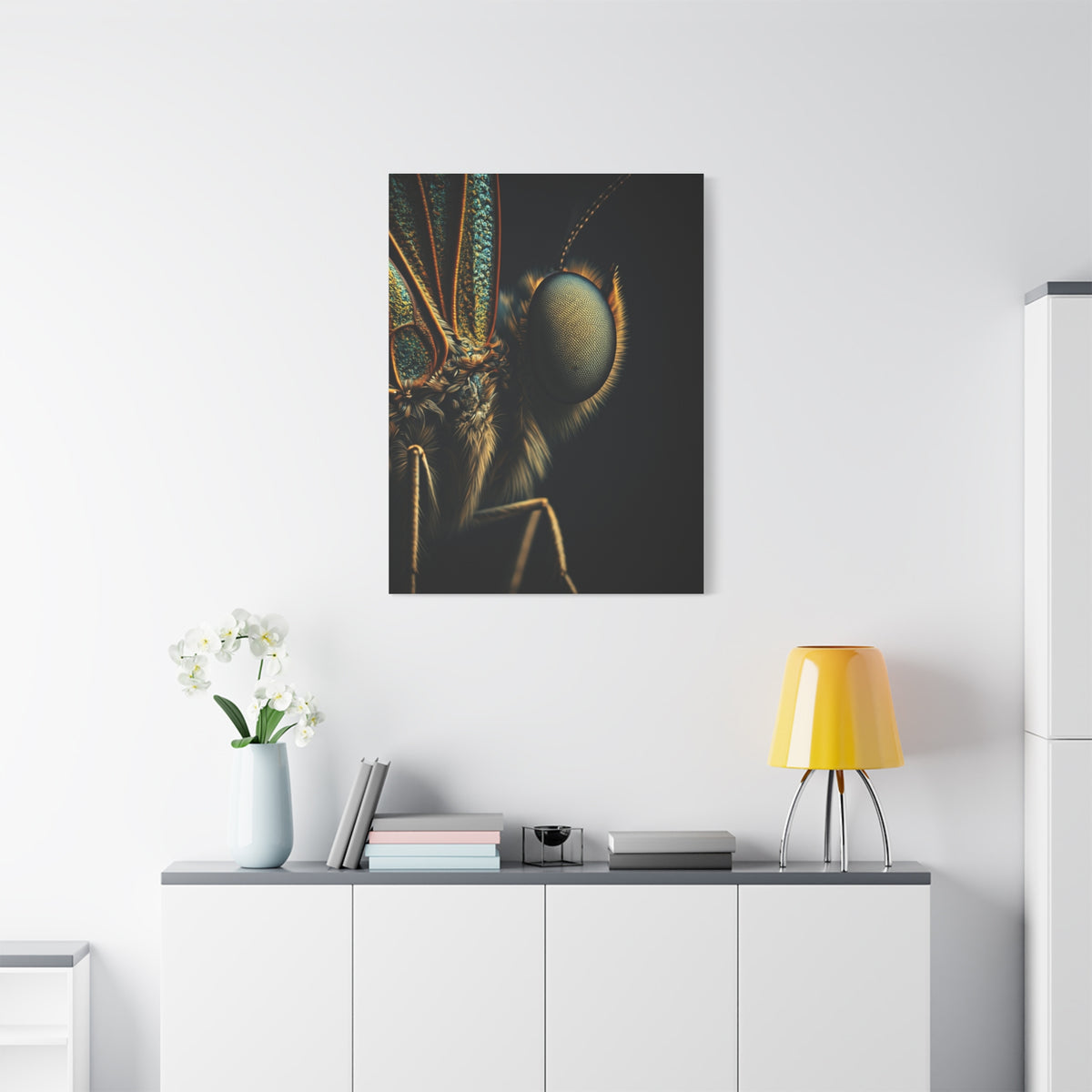 Butterfly Micro Detail Scientific Portrait Wall Art & Canvas Prints