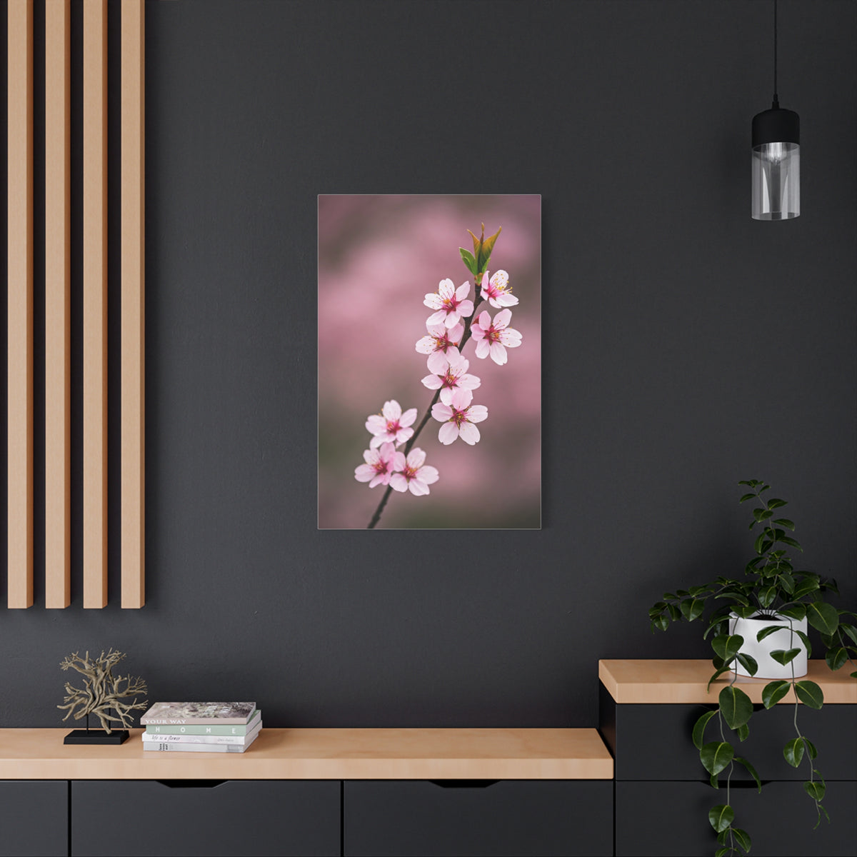 Soft Macro Cherry Blossom Floral Photography Wall Art & Canvas Prints