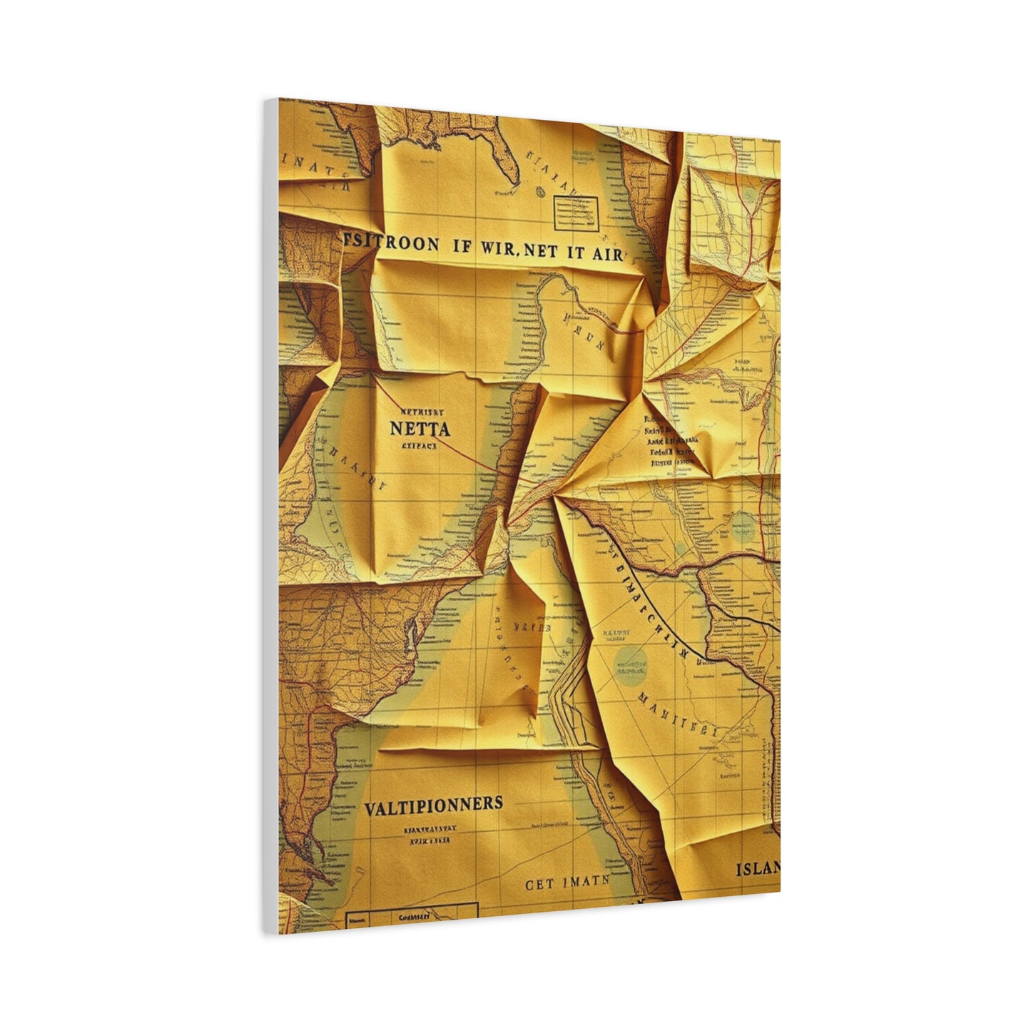 Collection Antique Maps Art Wall Art & Canvas Print