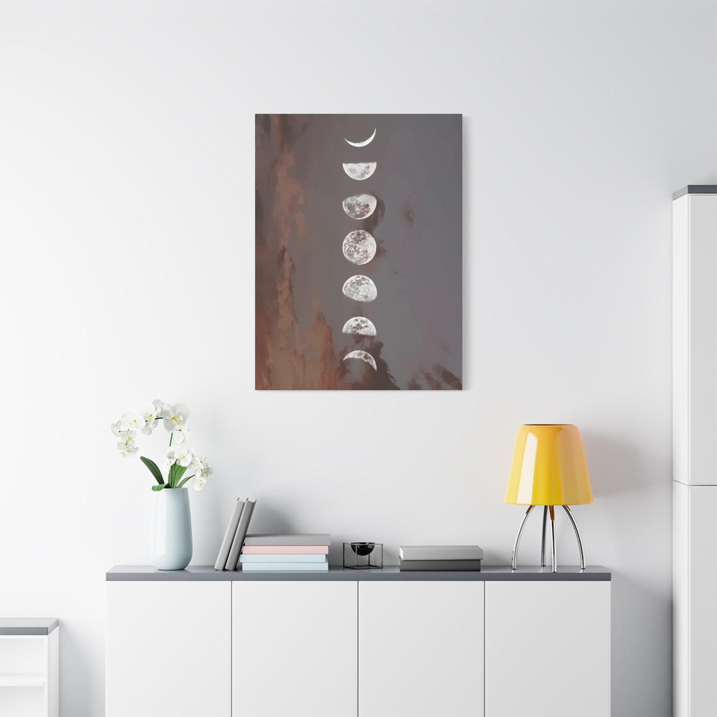 Phases of Moon Wall Art & Canvas Prints