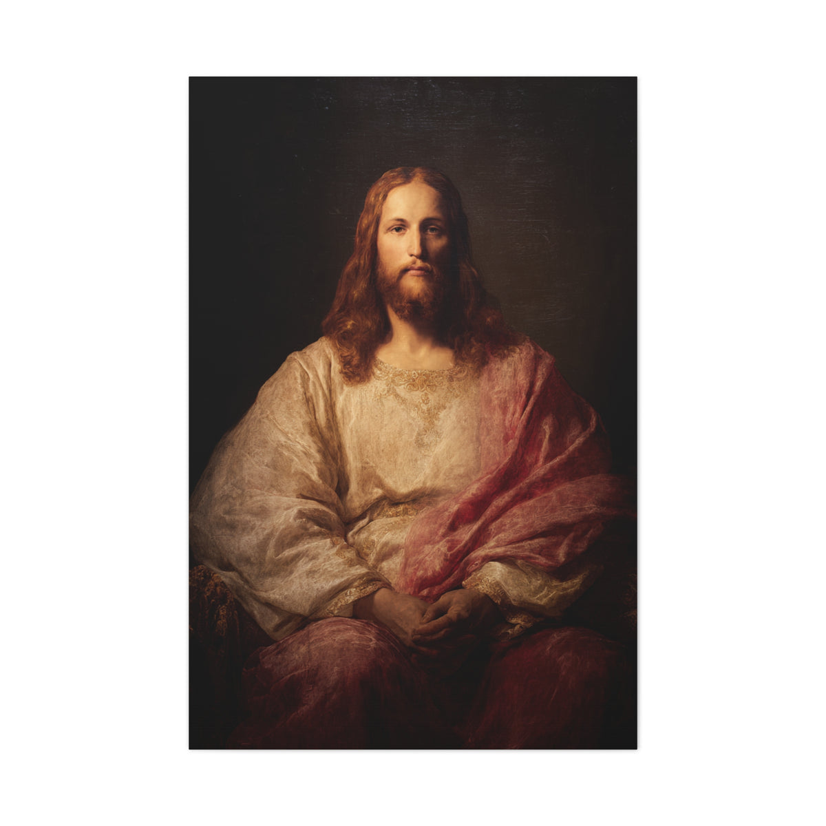 Christ in Divine Serenity Renaissance Religious Wall Art & Canvas Print