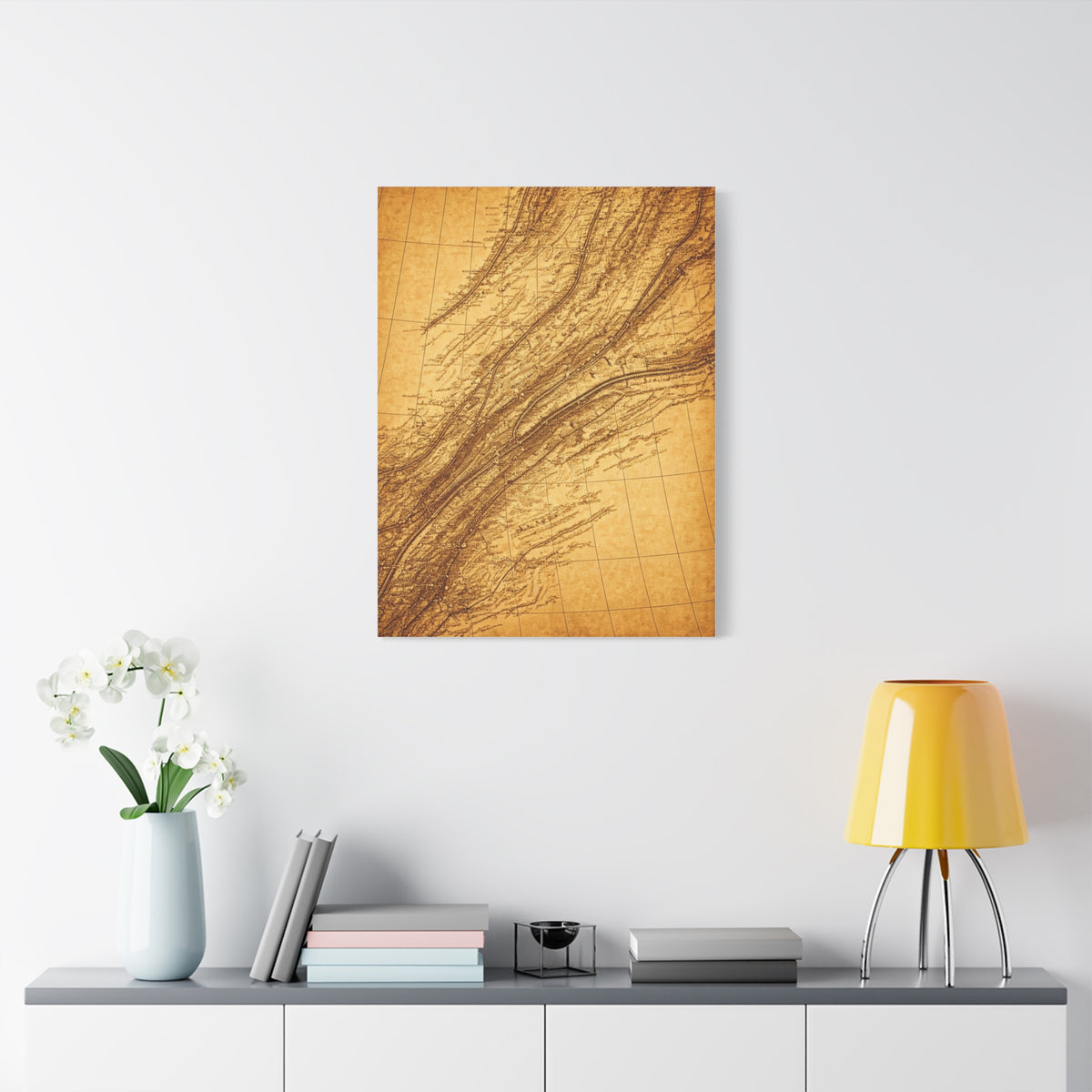 Antique Parchment Texture Abstract Wall Art & Canvas Prints