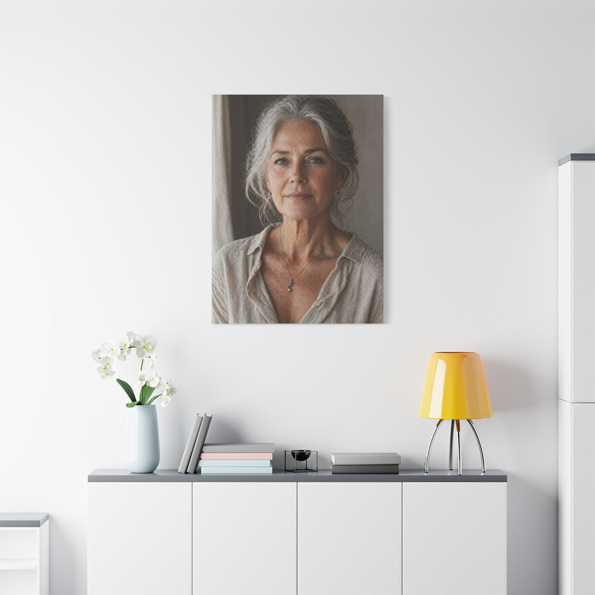 Mature Natural Light Portrait Wall Art & Canvas Print
