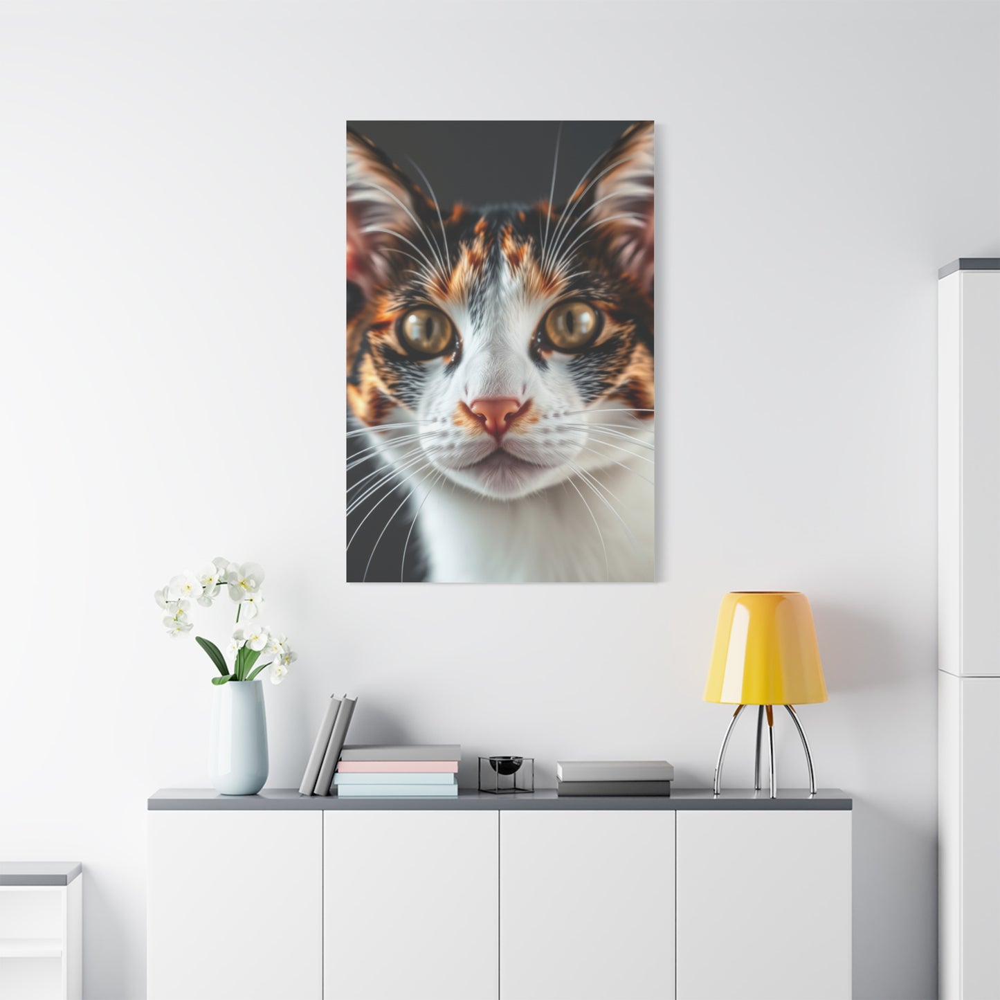Calico Cat Art Luxury Canvas Wall Art & Canvas Print