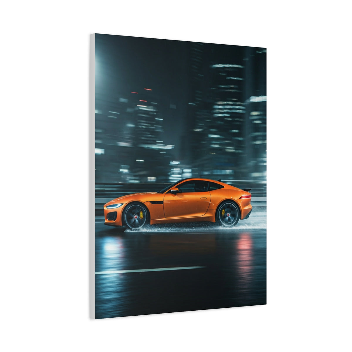 Jaguar F-Type Urban Street Performance Wall Art & Canvas Prints