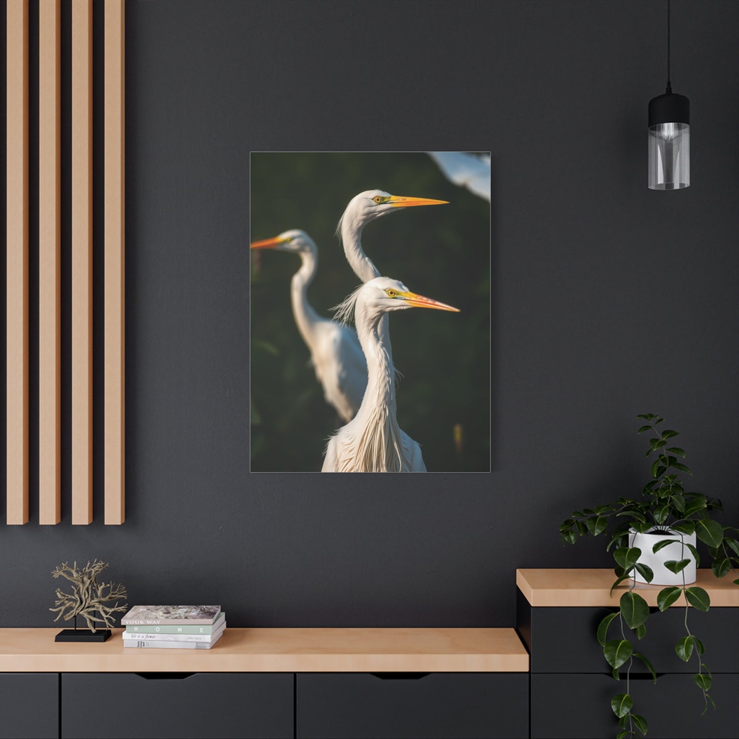 Herons and Egrets Art Supreme Gallery Wall Art & Canvas Print