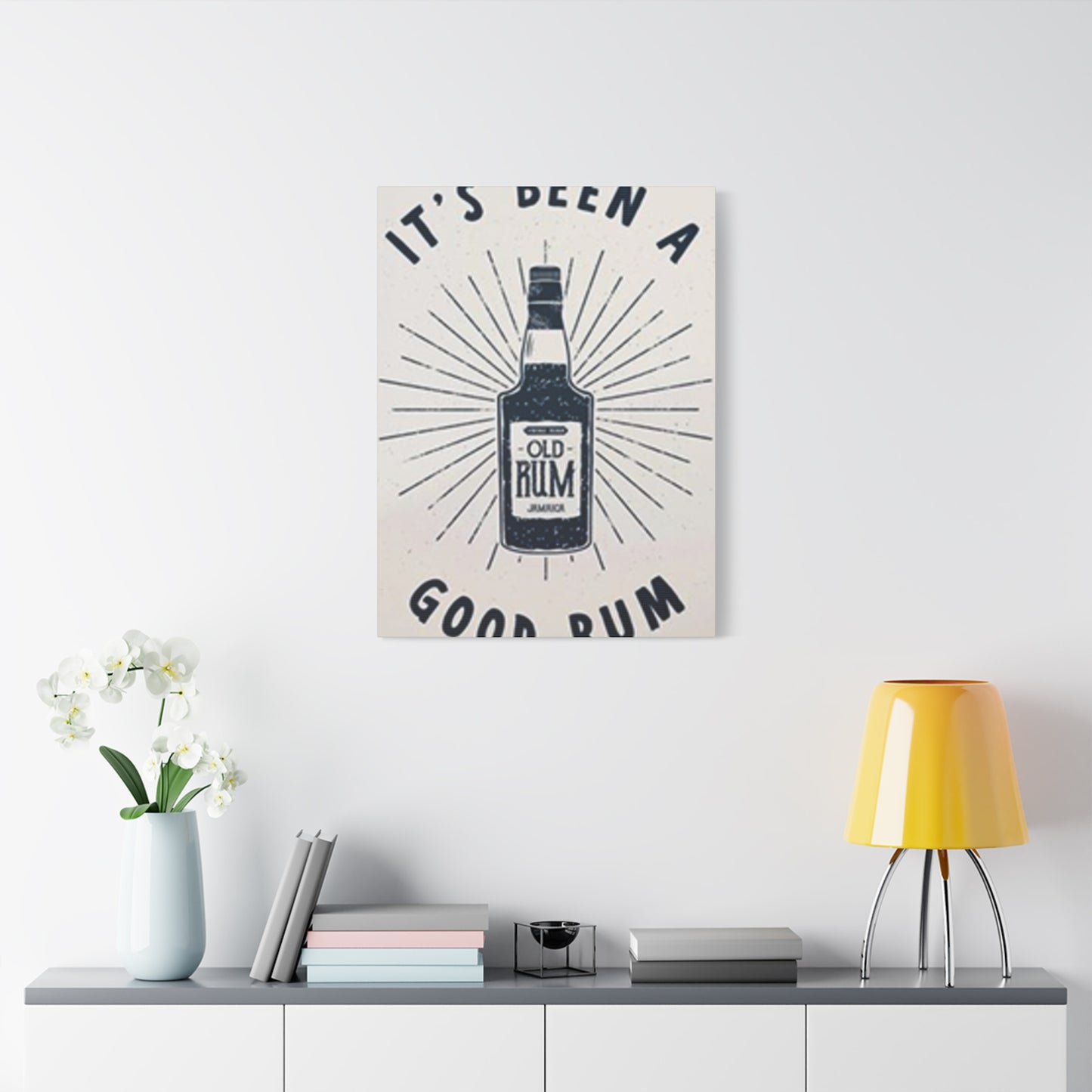 Old Rum Poster Wall Art & Canvas Prints
