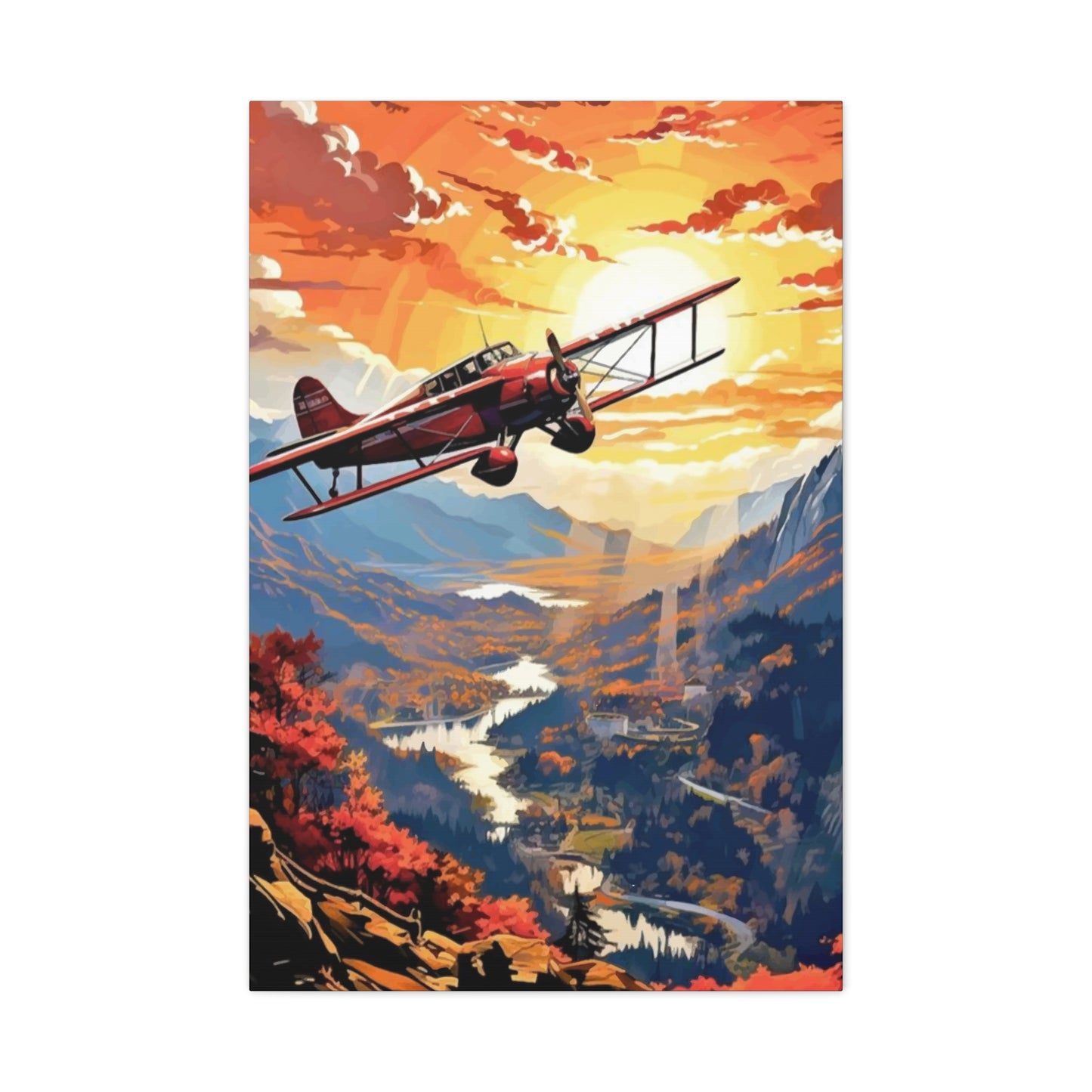 Plane Wall Art & Canvas Prints