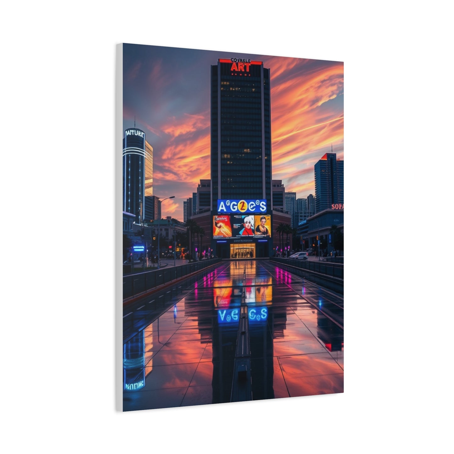 Los Angeles Art Supreme Canvas Wall Art & Canvas Print