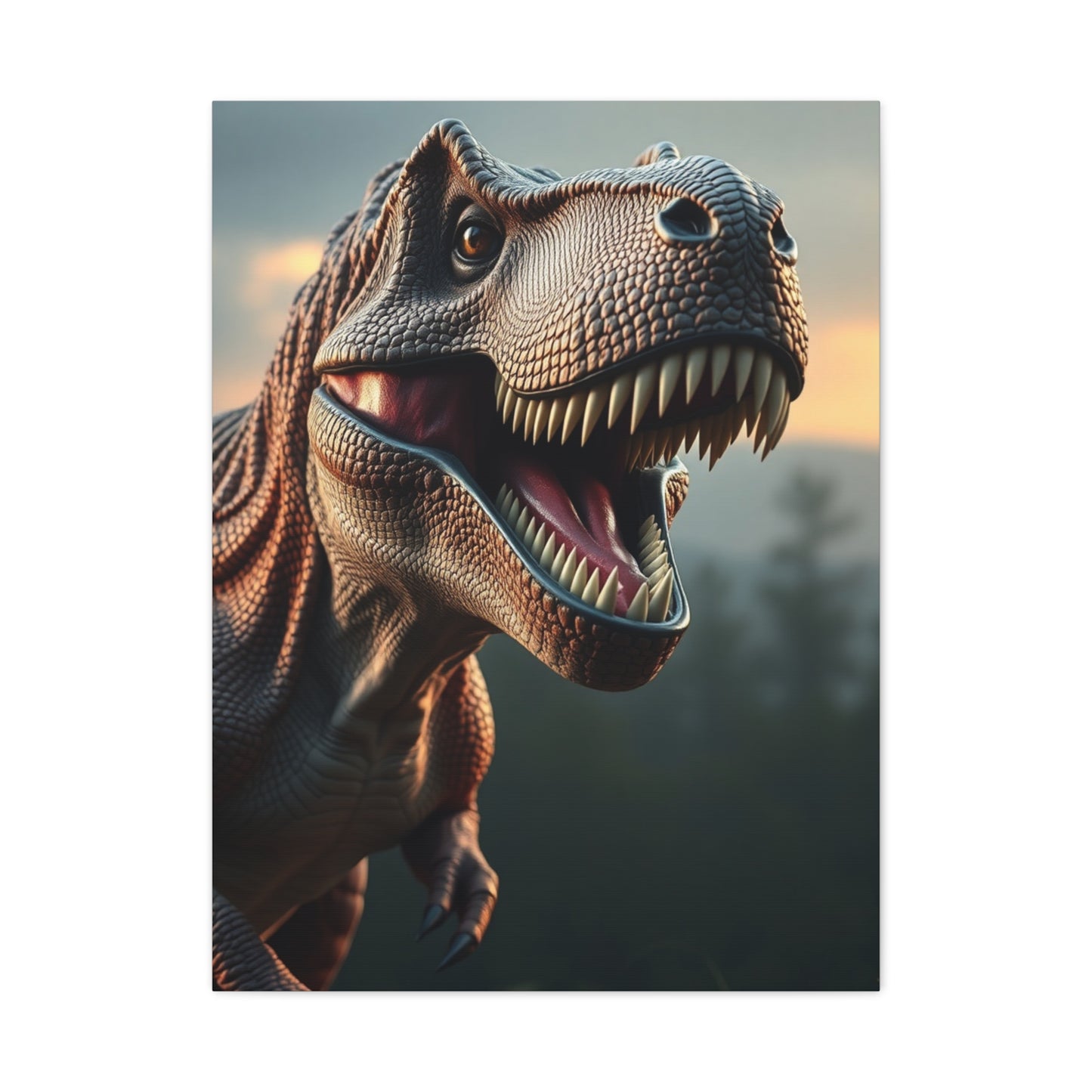 Supreme Tyrannosaurus Rex Art Wall Art & Canvas Print