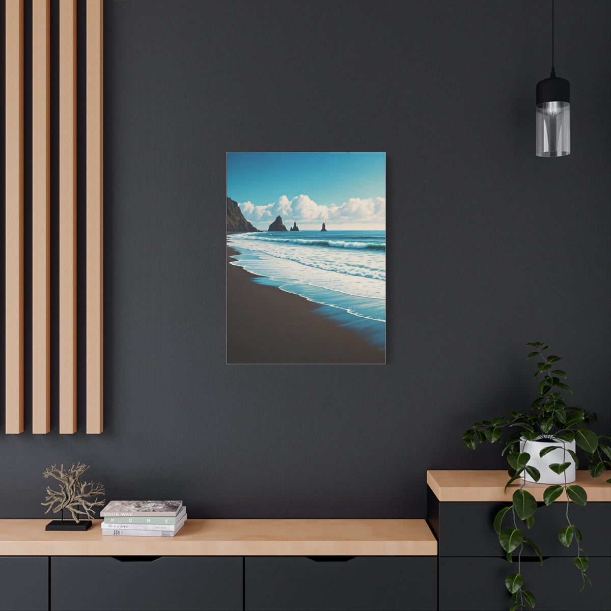 Turquoise Waves Coastal Escape Wall Art & Canvas Prints