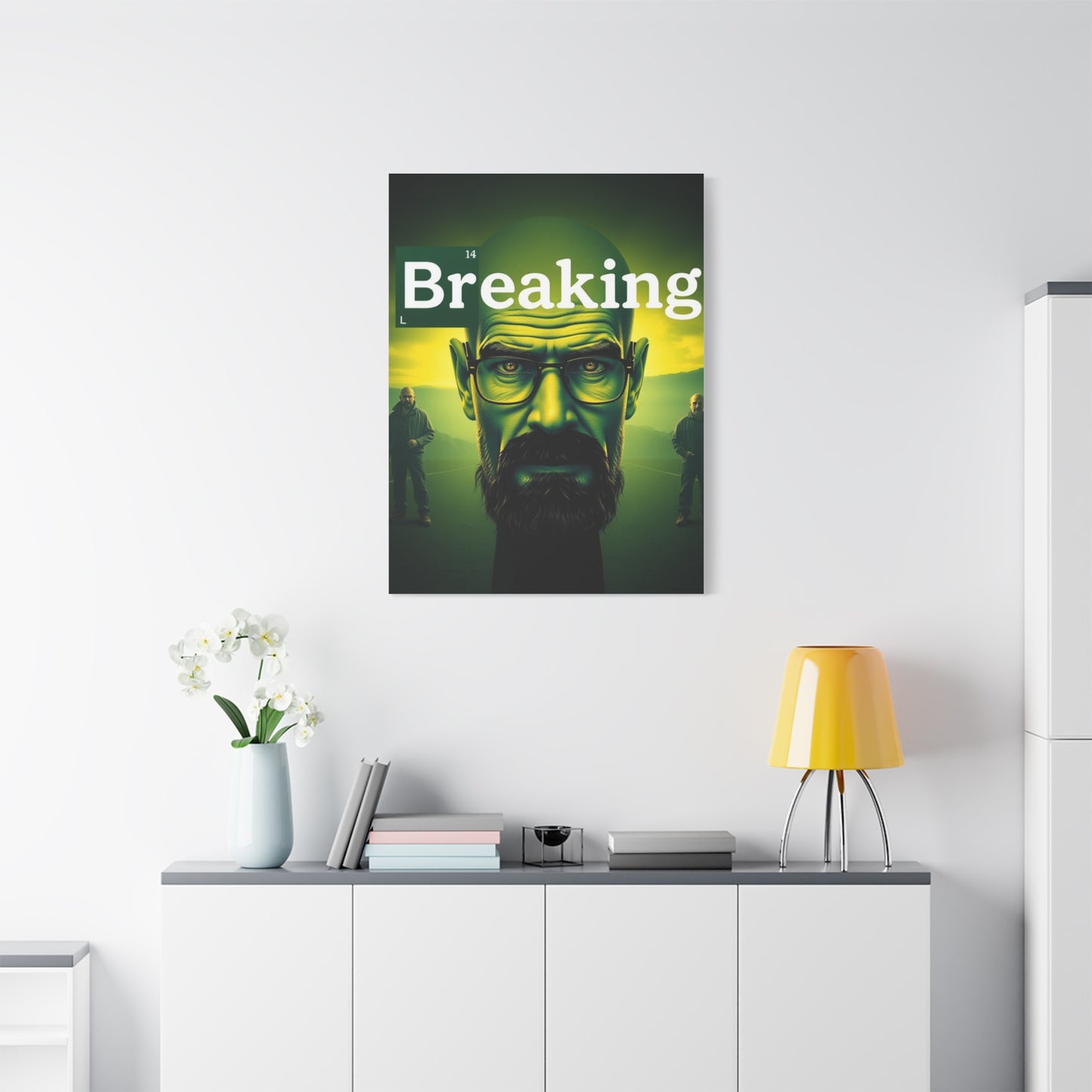 Supreme Breaking Bad Art Wall Art & Canvas Print