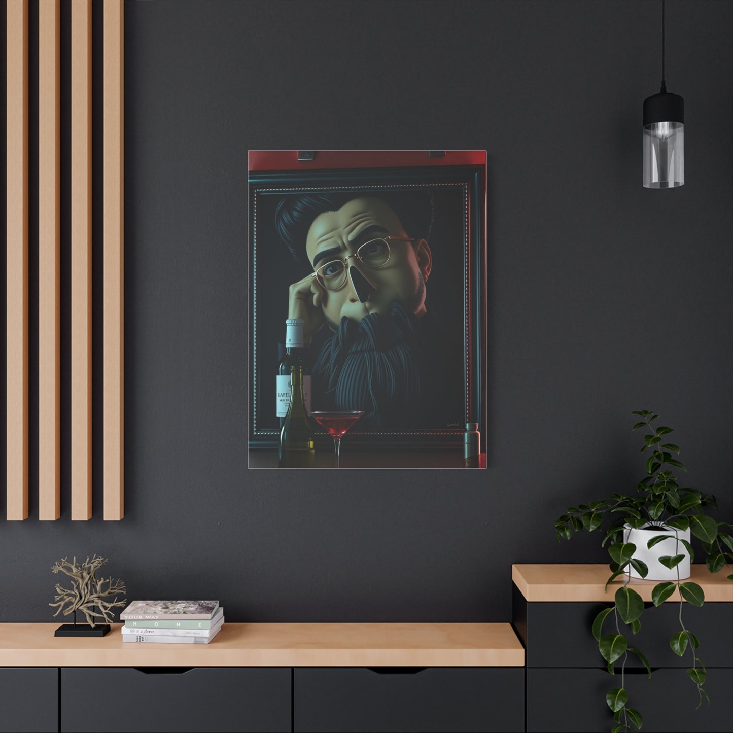 Masterpiece Bachelor Pad Art Vision Wall Art & Canvas Print