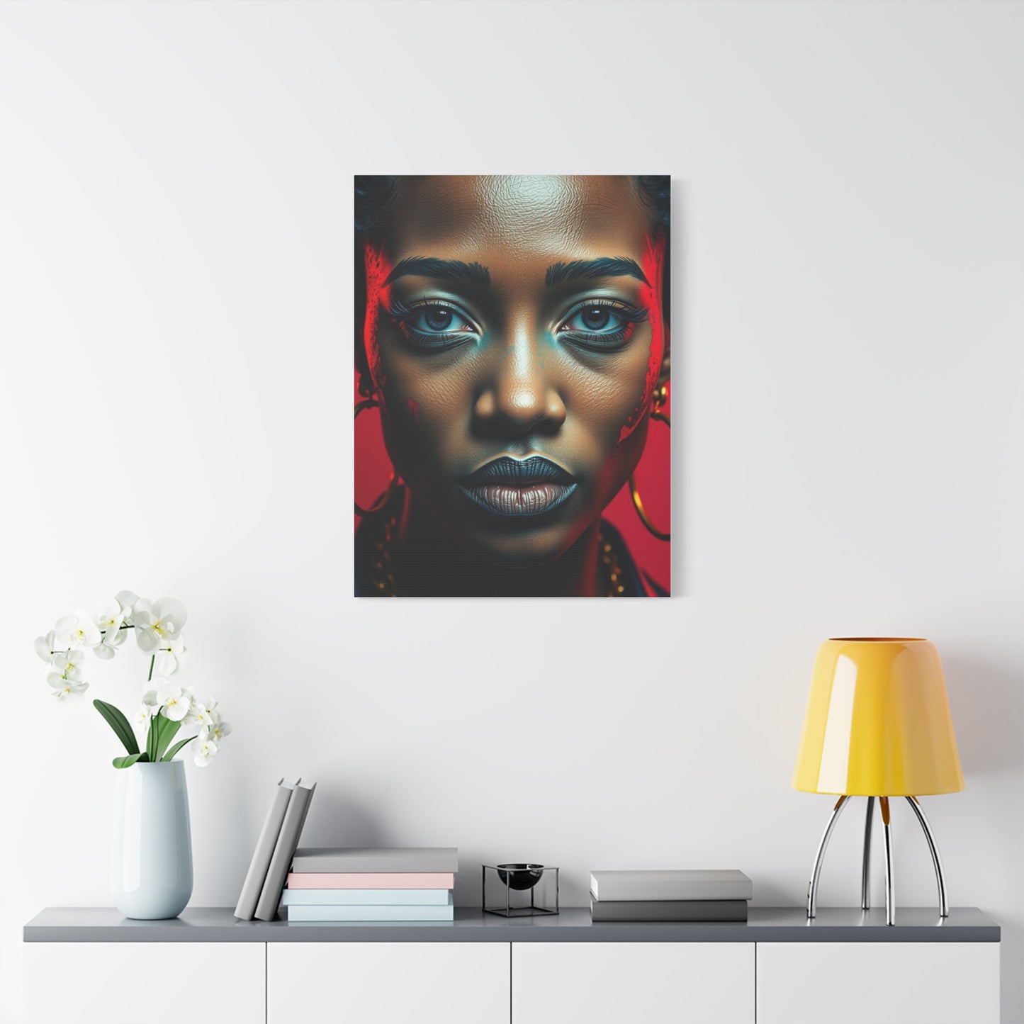 Duchess of Dynamic Hues Wall Art & Canvas Print