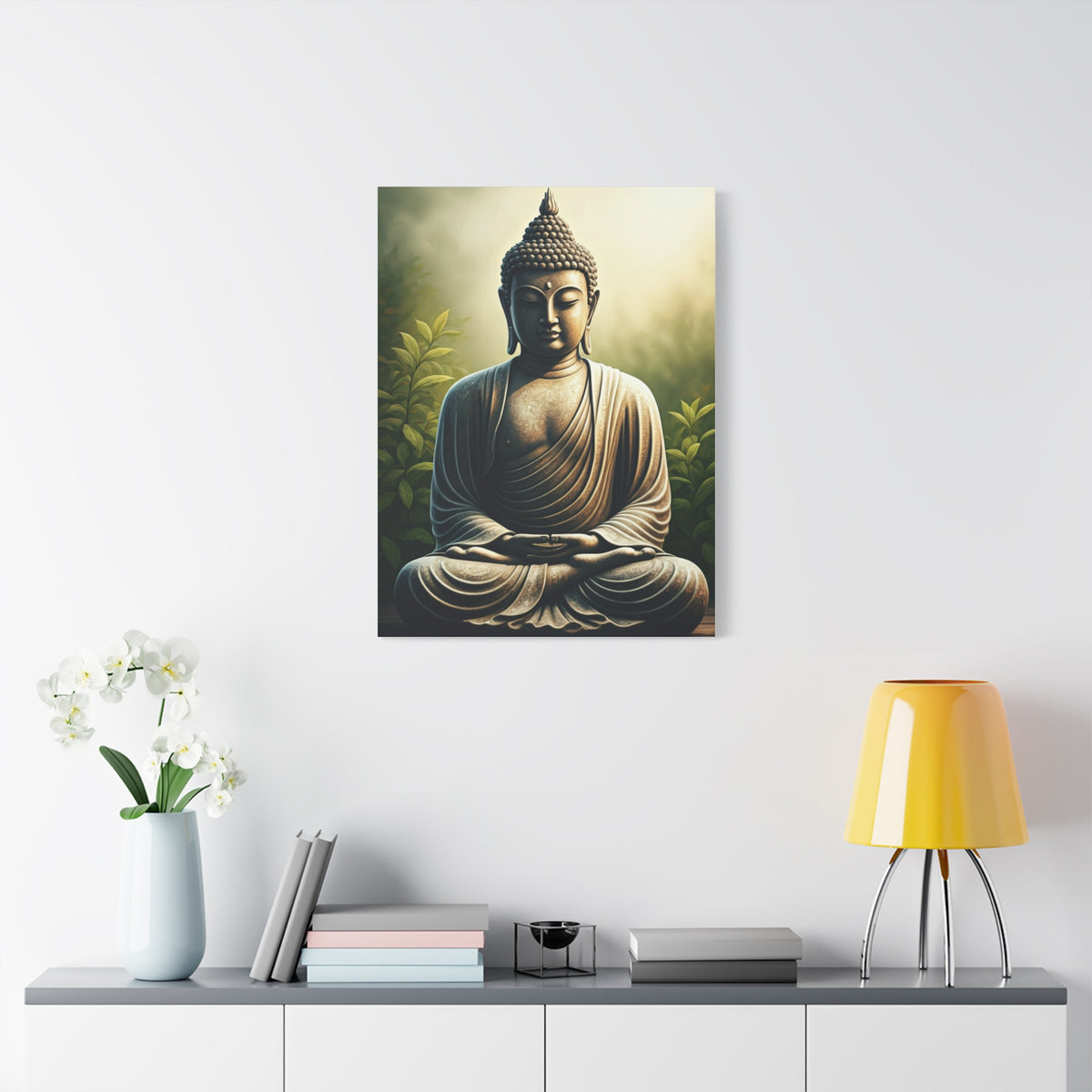 Tranquil Garden Buddha Calm Wall Art & Canvas Prints