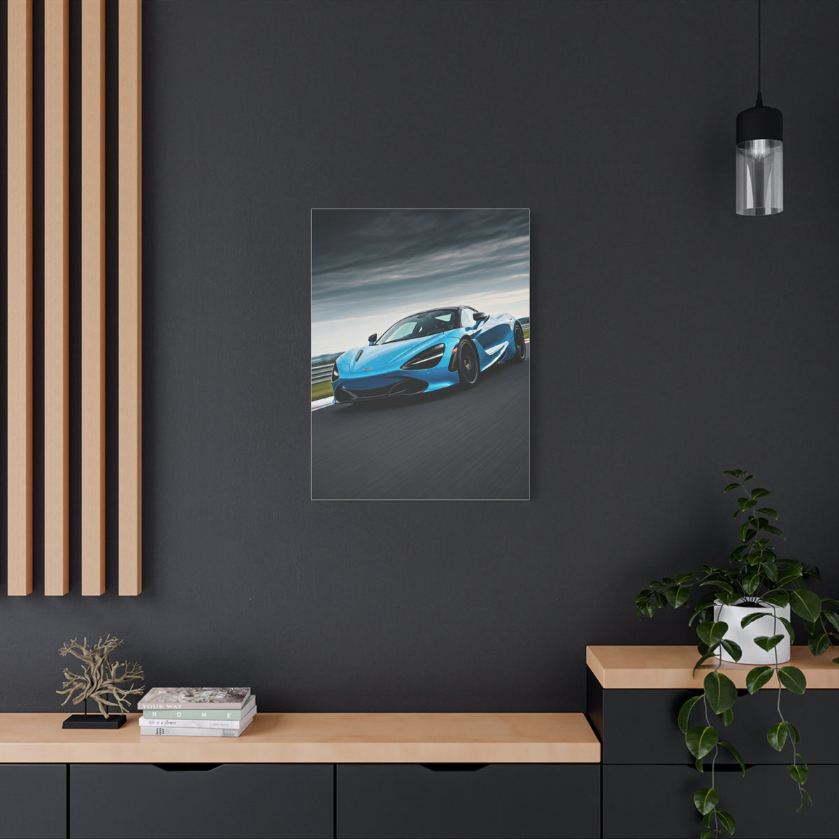 McLaren 720S High-Speed Circuit Attack Wall Art & Canvas Prints