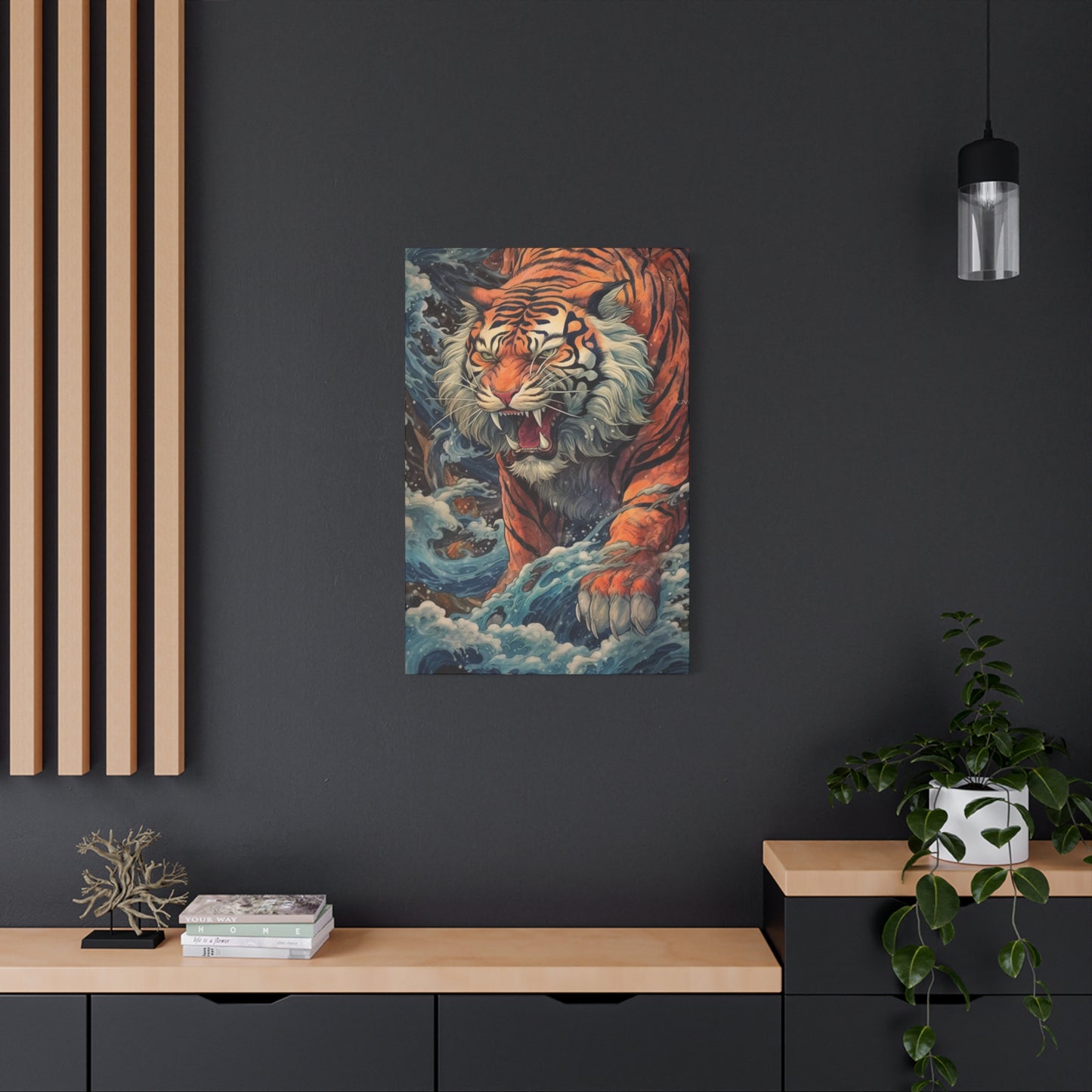 Roaring Tiger Wall Art & Canvas Prints